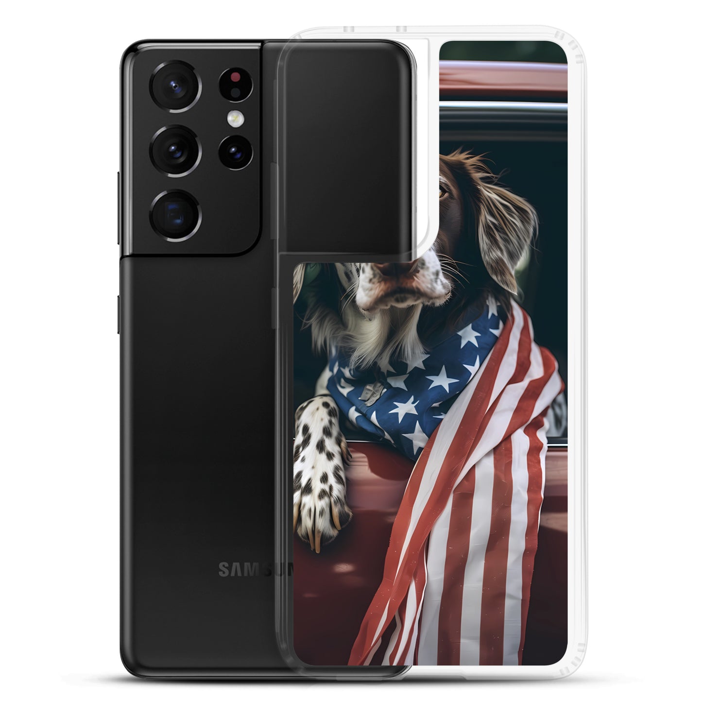Samsung Case - Dog in a Truck