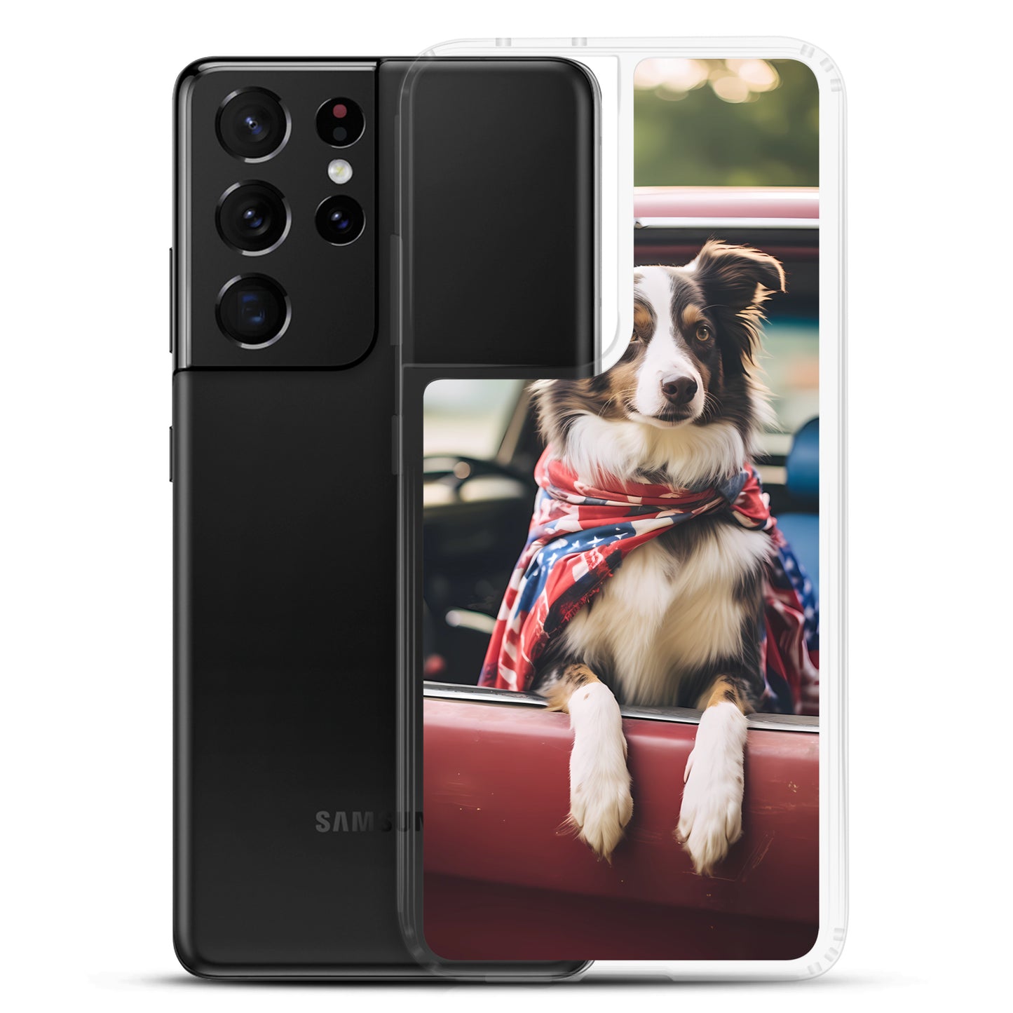 Samsung Case - Dog in a Truck