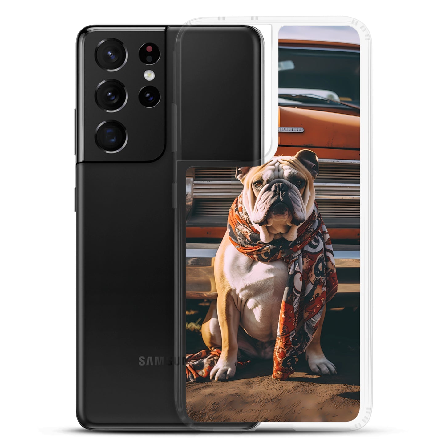 Samsung Case - Dog in a Truck