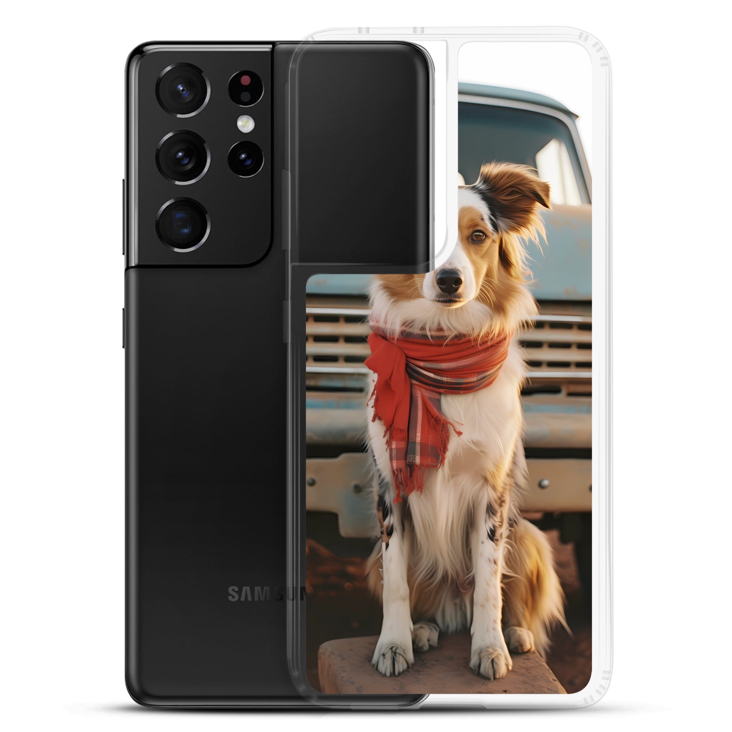 Samsung Case - Dog in a Truck