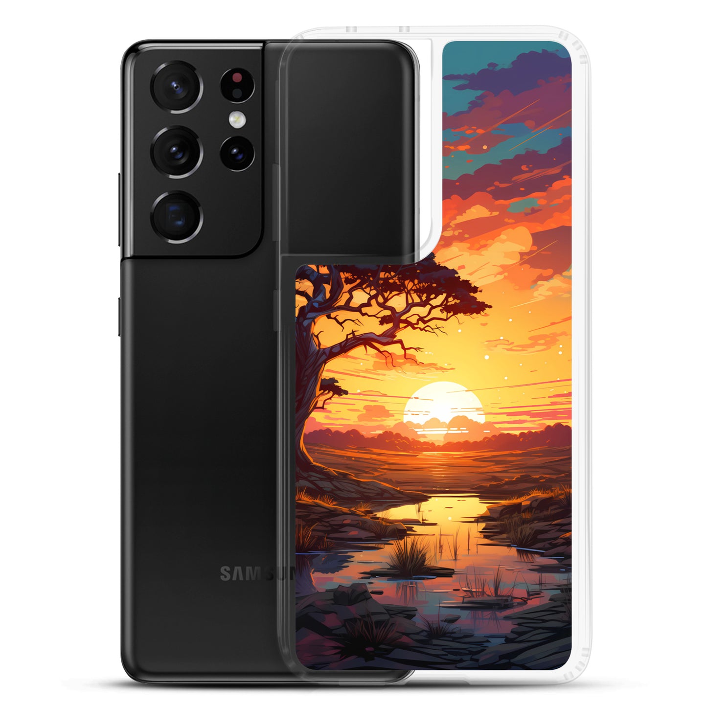 Samsung Case - Sunset over Moor