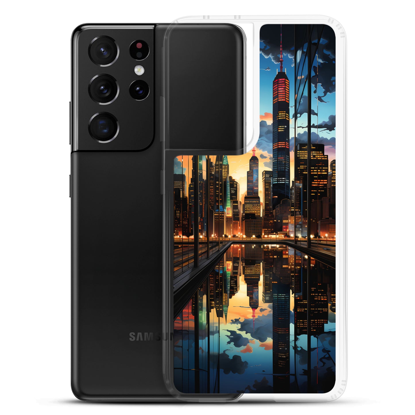 Samsung Case - Cityscape at Dusk