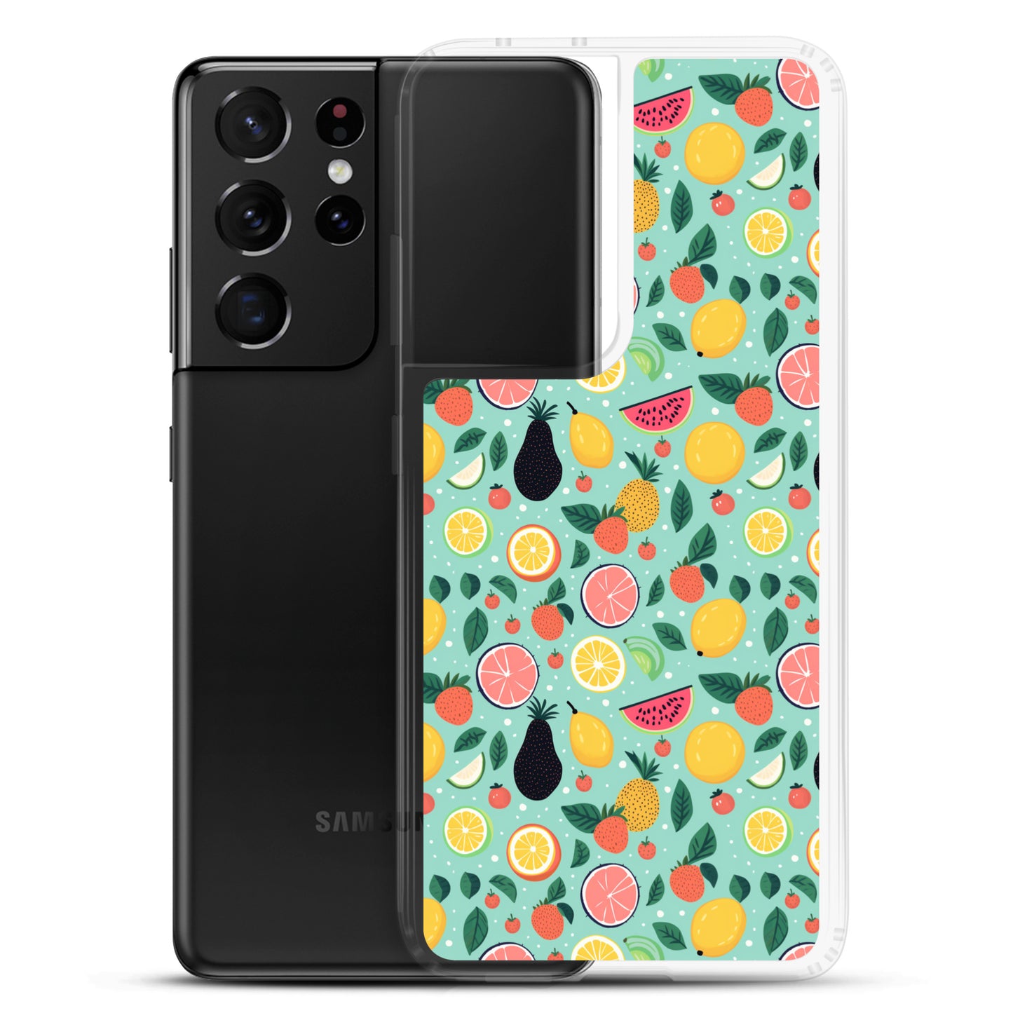 Samsung Case - Fun Fruits Pattern