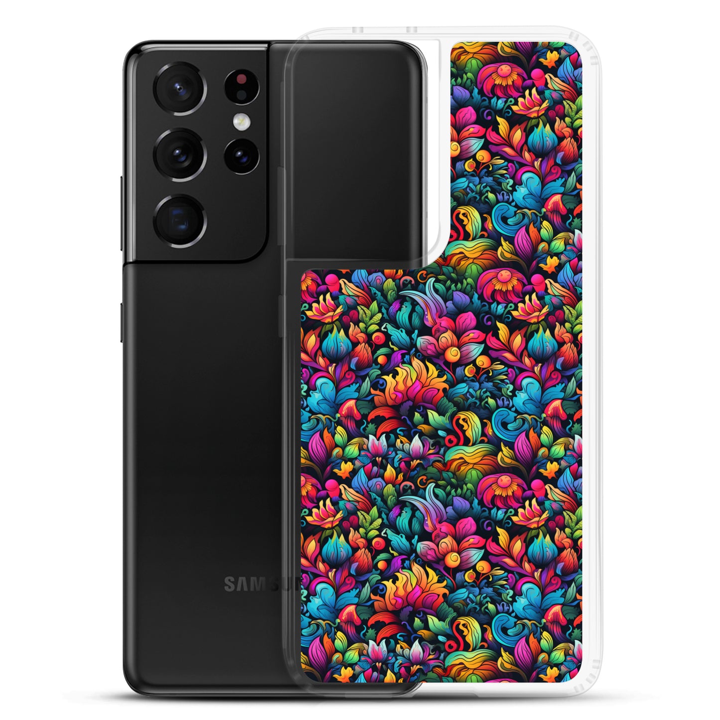Samsung Case - Psychedelic Flowers