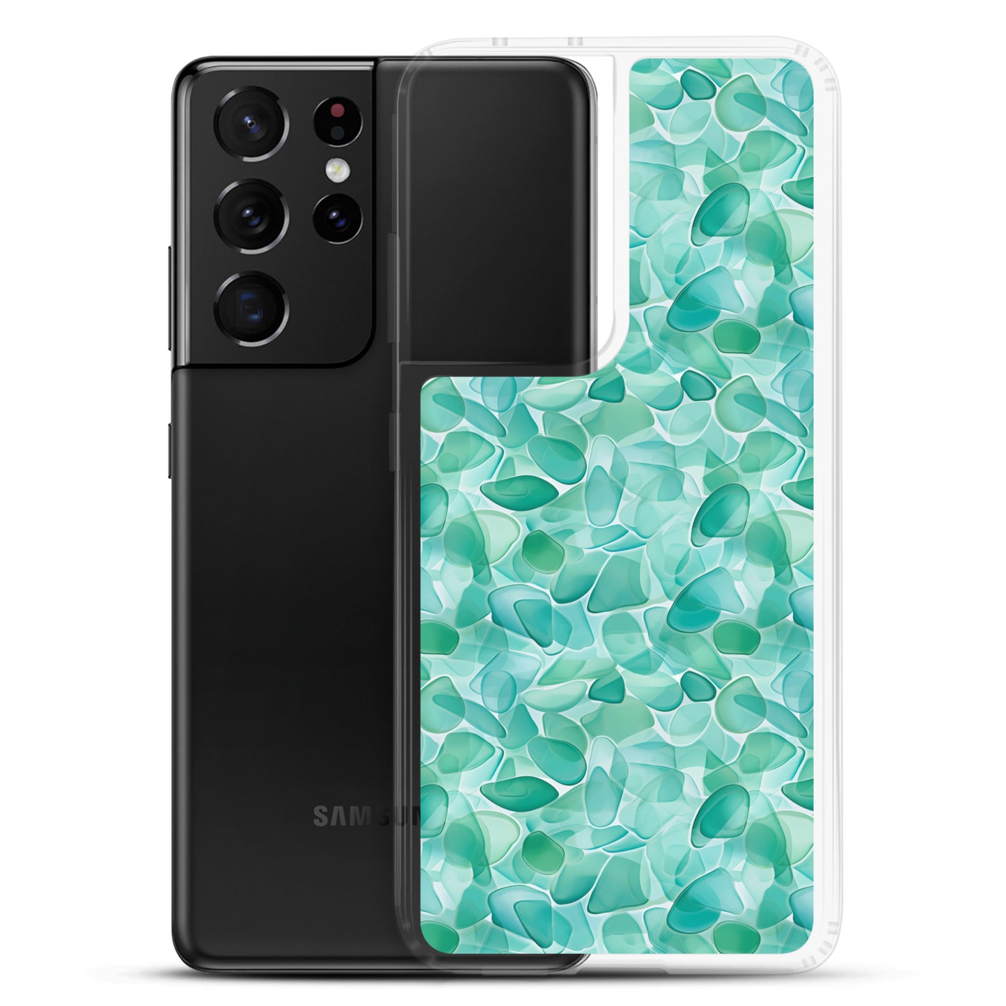 Samsung Case - Aqua Sea Glass