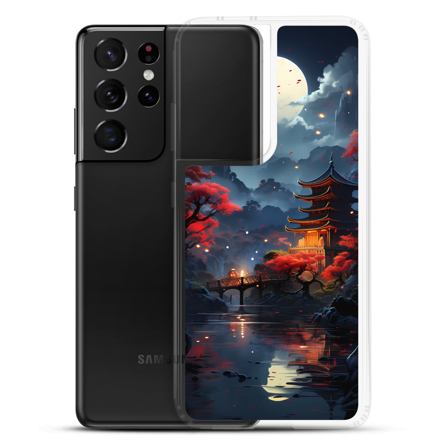 Samsung Case - Kyoto in Moonlight