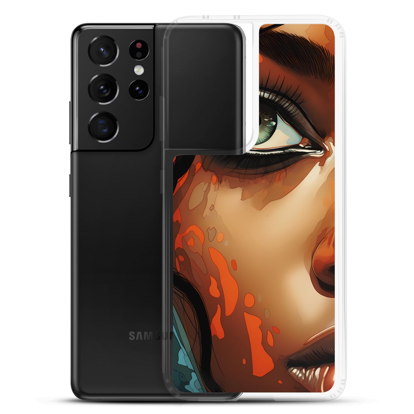 Samsung Case - Aqua Eyes