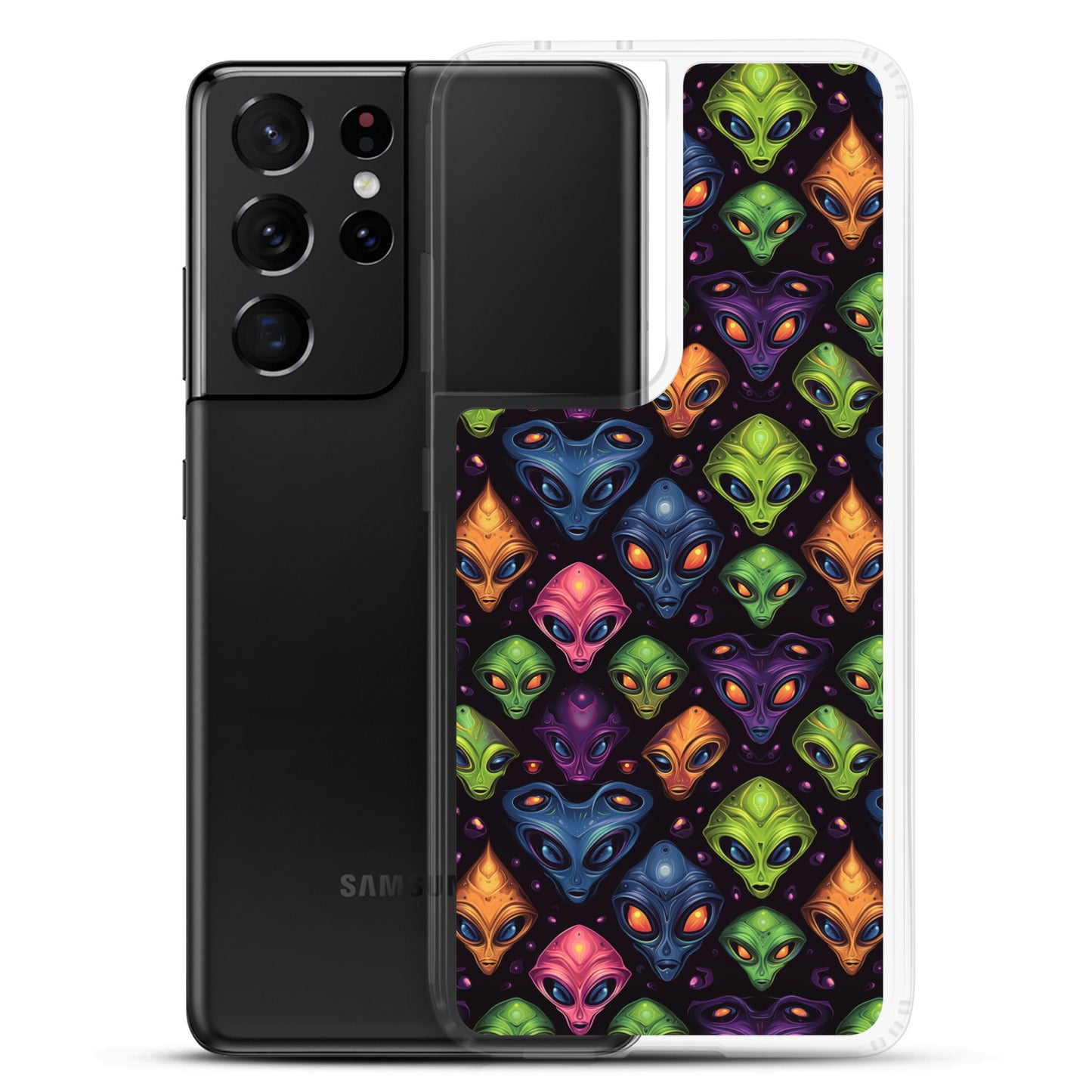 Samsung Case - Alien Heads