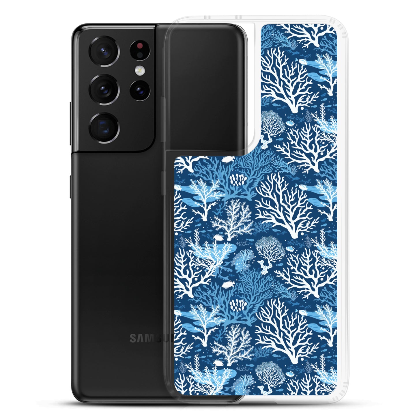 Samsung Case - Blue Coral