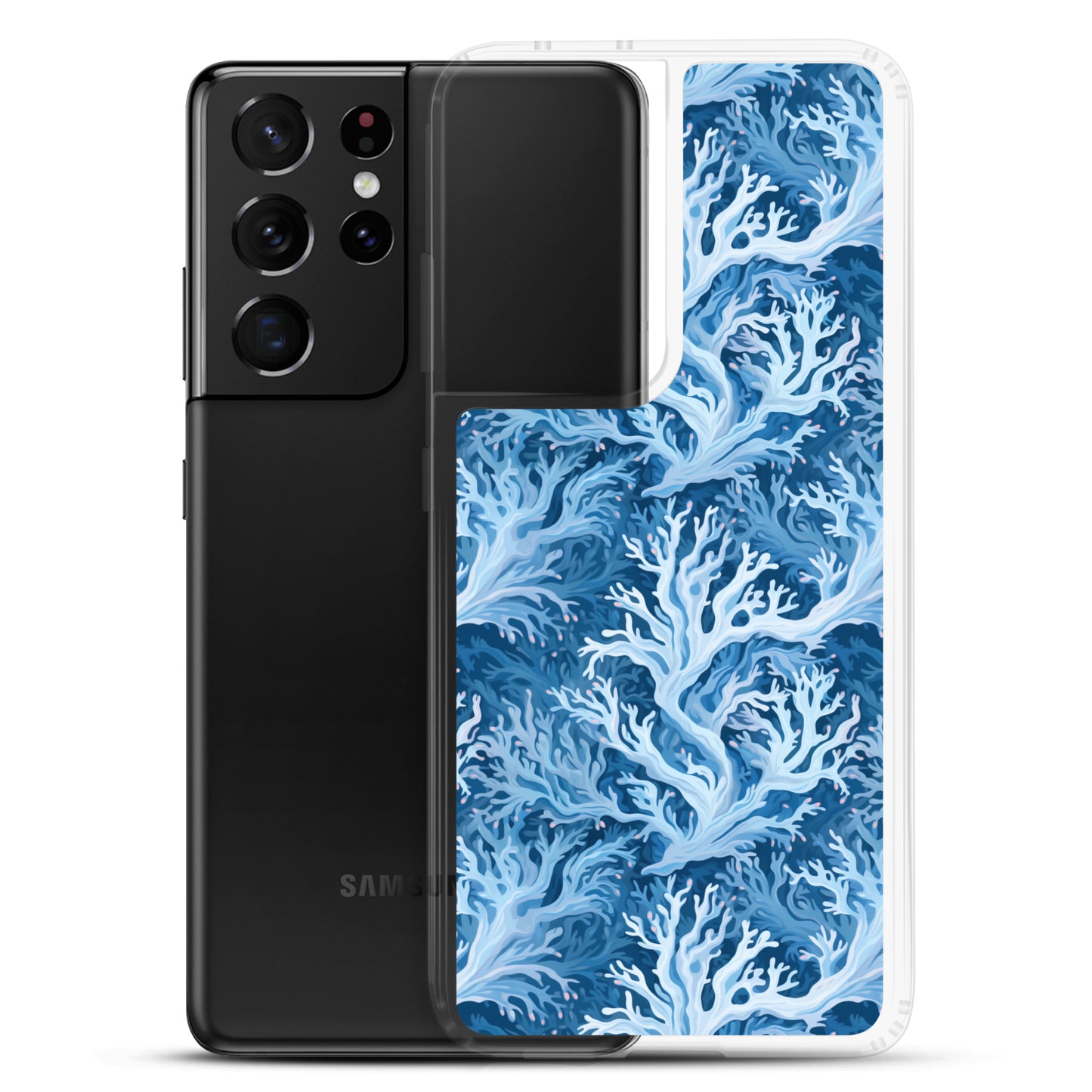 Samsung Case - Blue Coral