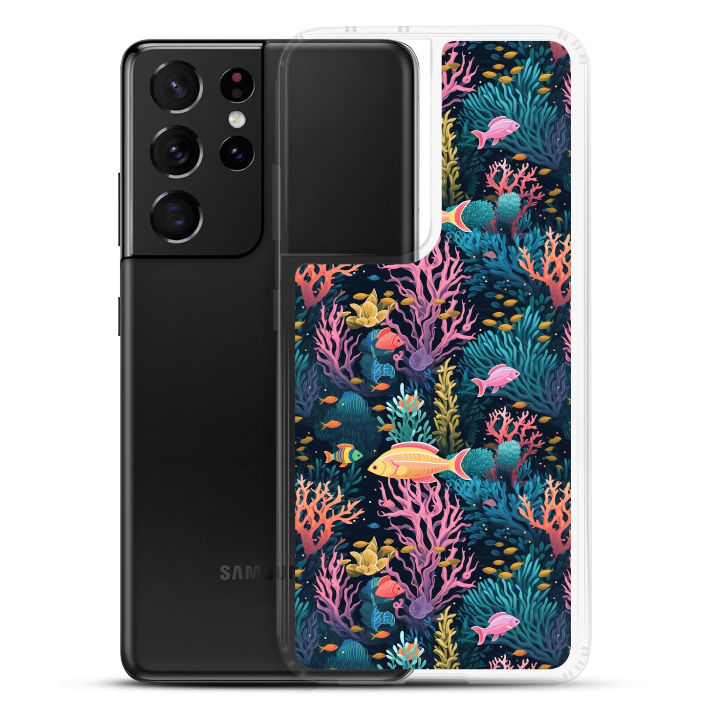 Samsung Case - Coral Reef with Fish