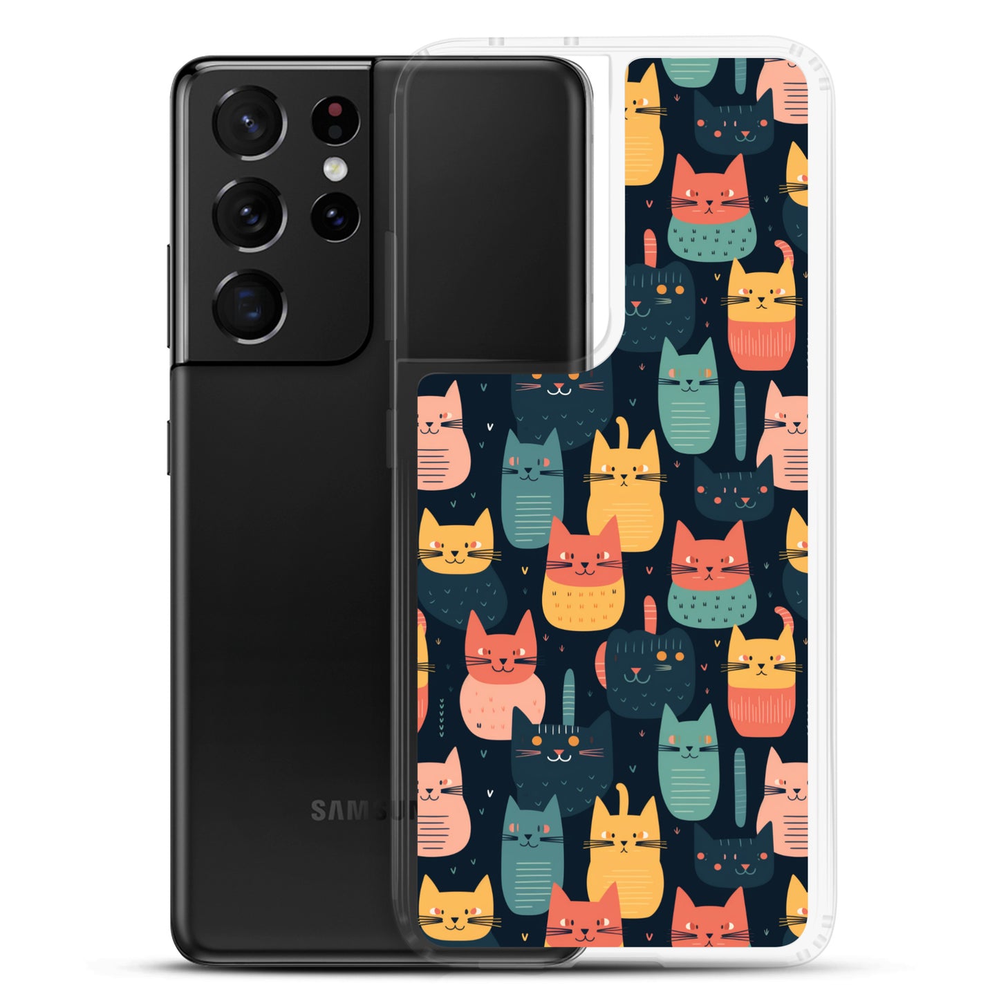 Samsung Case - Abstract Cats