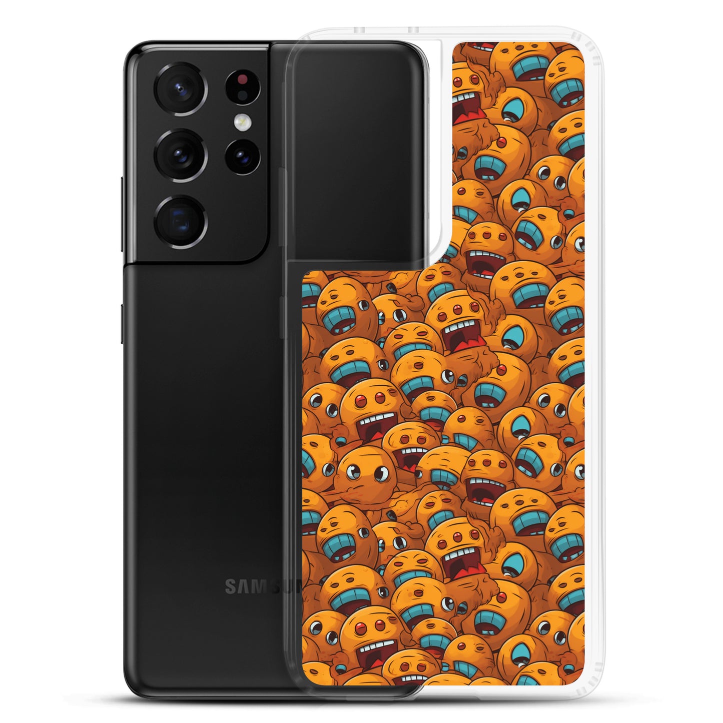 Samsung Case - Deranged Smileys