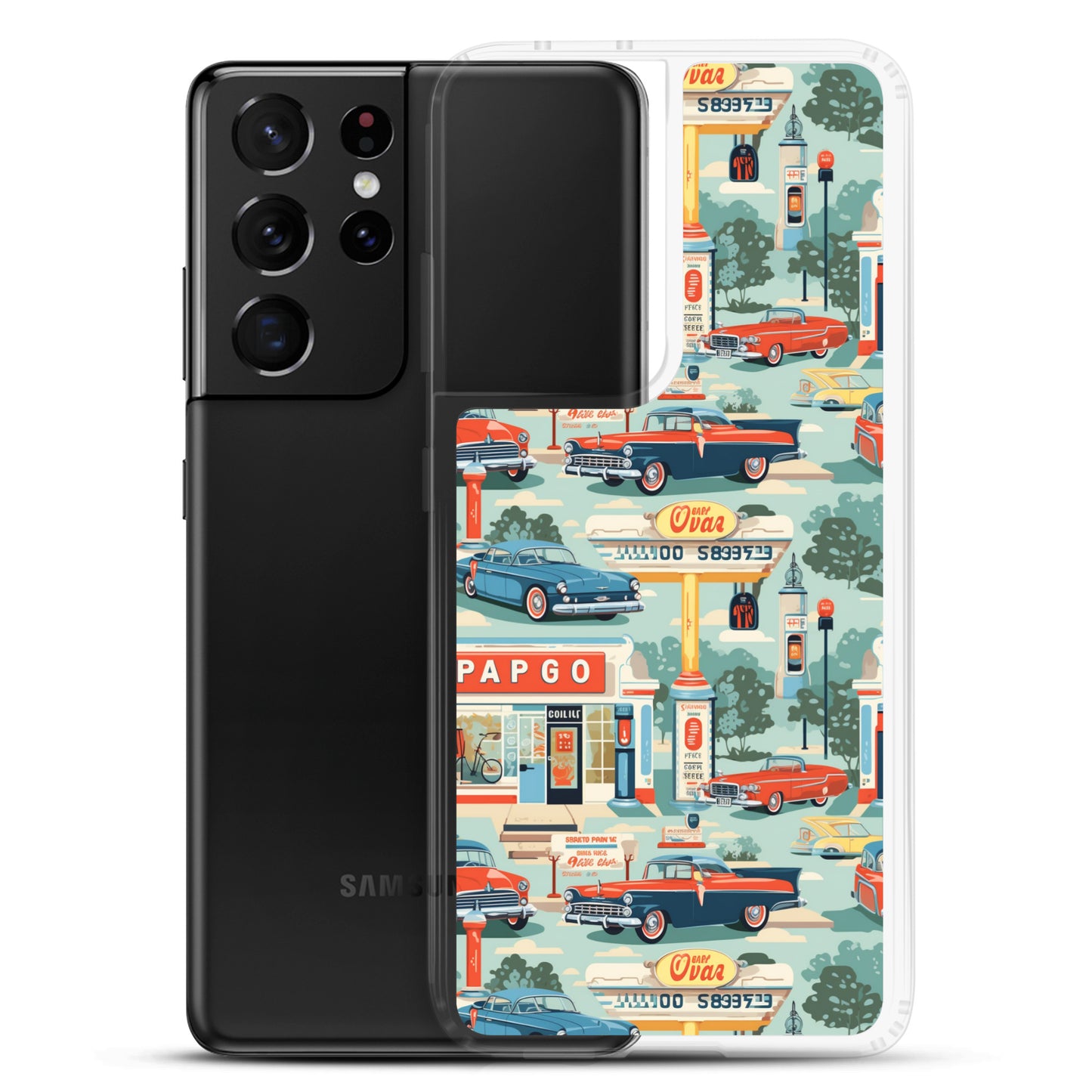 Samsung Case - Retro Roadtrip Rendezvous