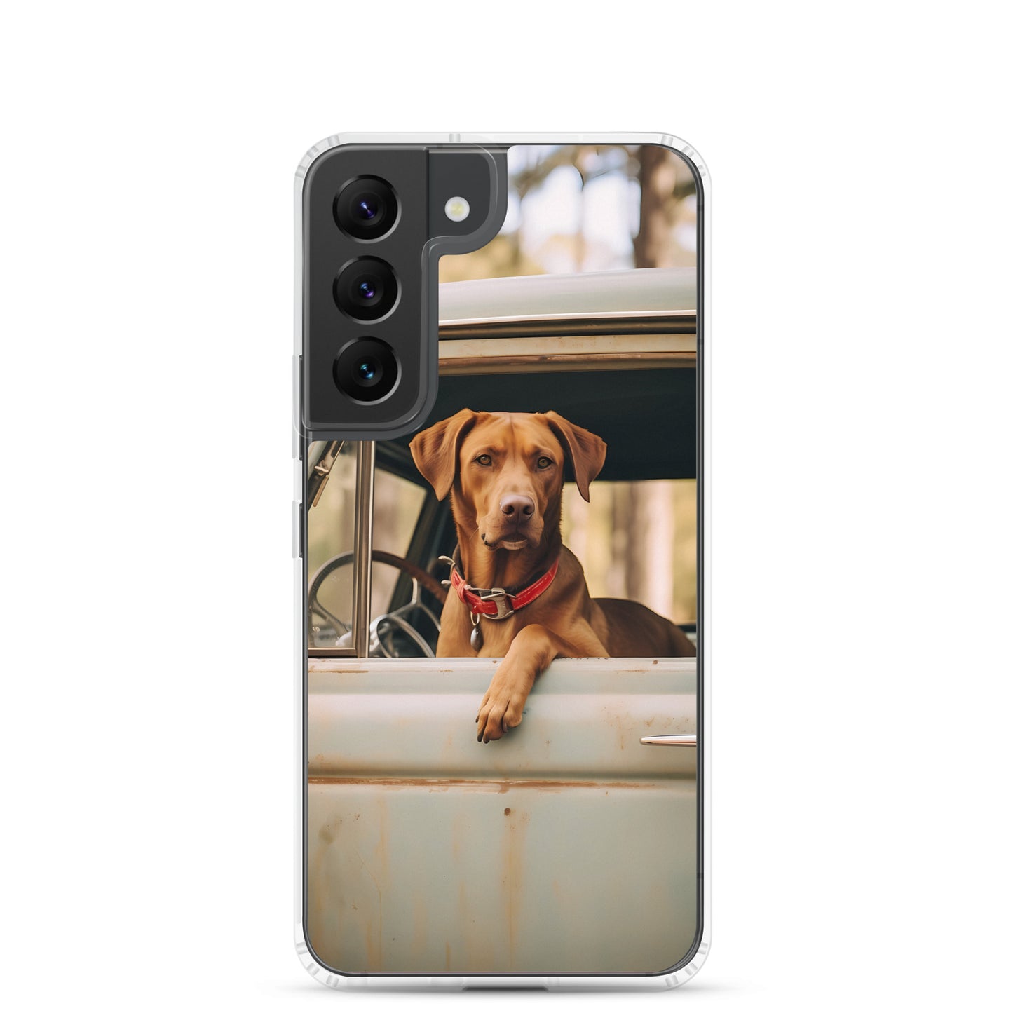 Samsung Case - Dog in a Truck
