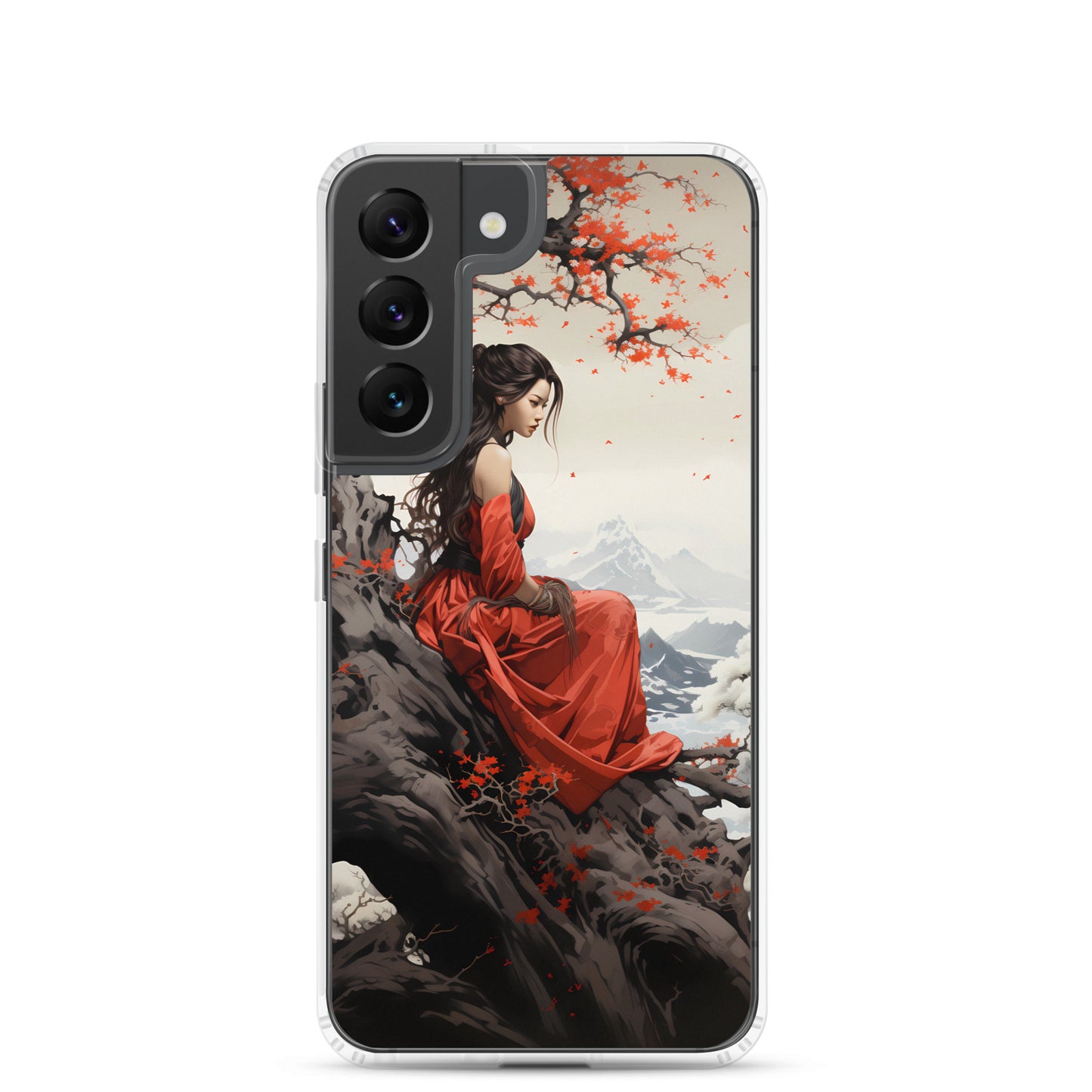 Samsung Case - Japanese Woman Under a Cherry Blossom Tree