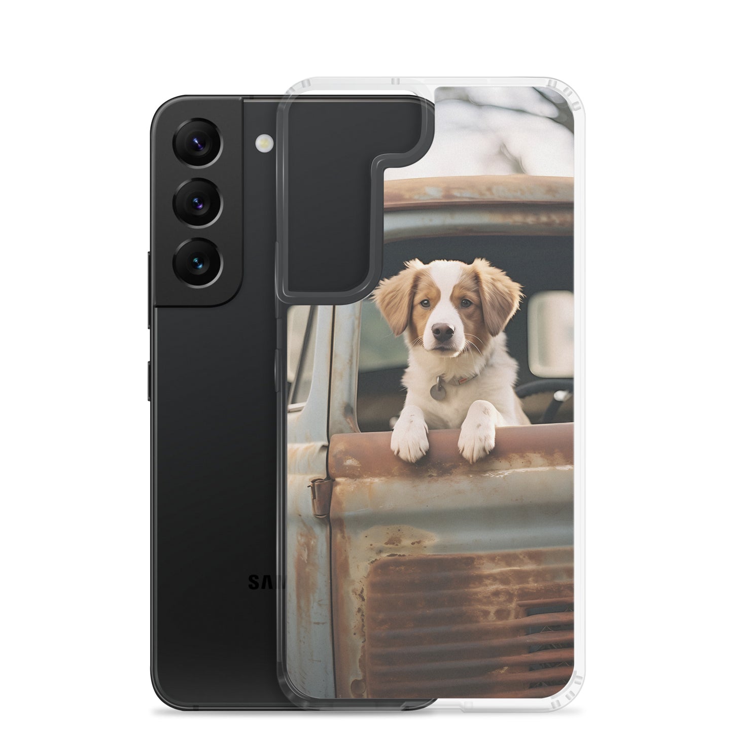 Samsung Case - Dog in a Truck