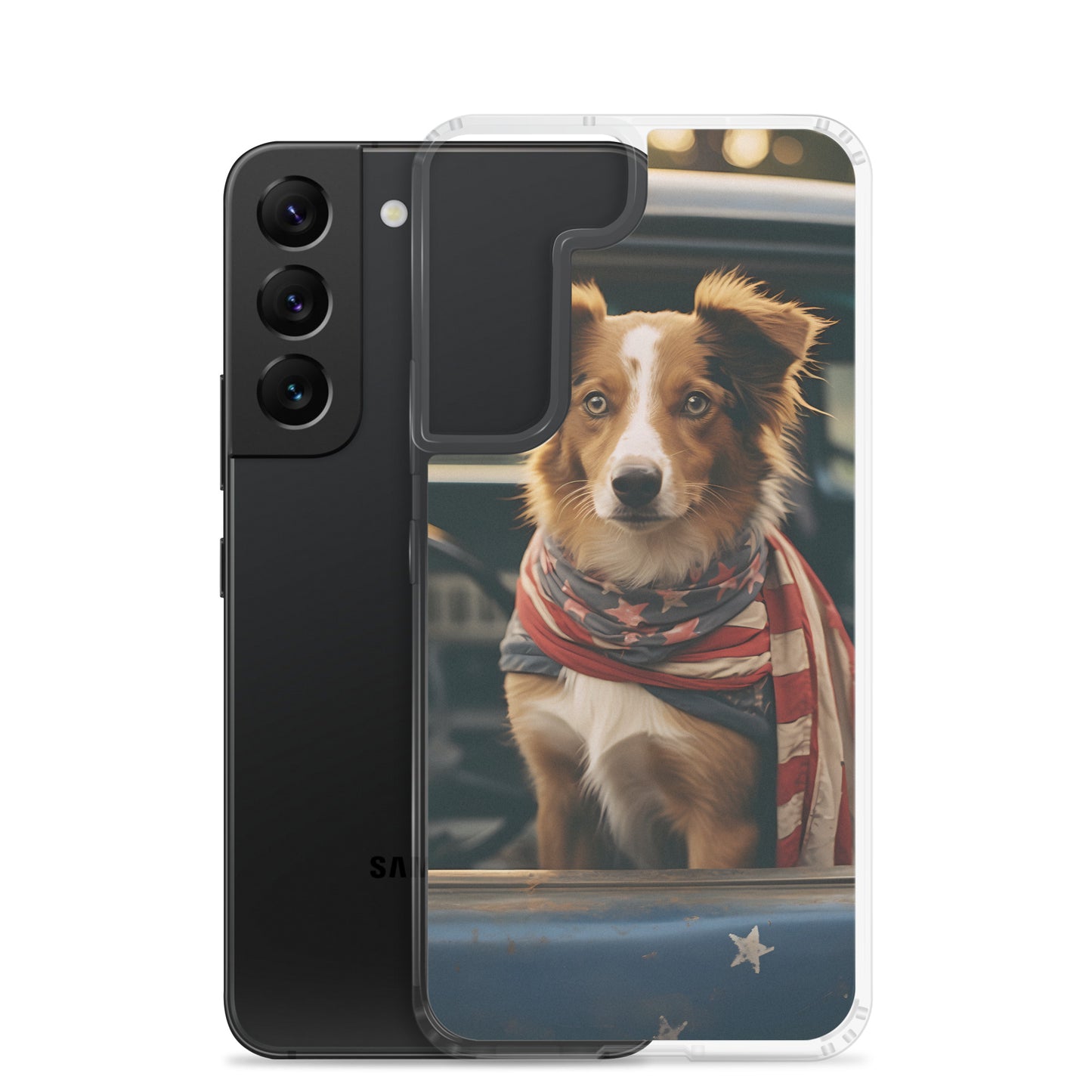 Samsung Case - Dog in a Truck