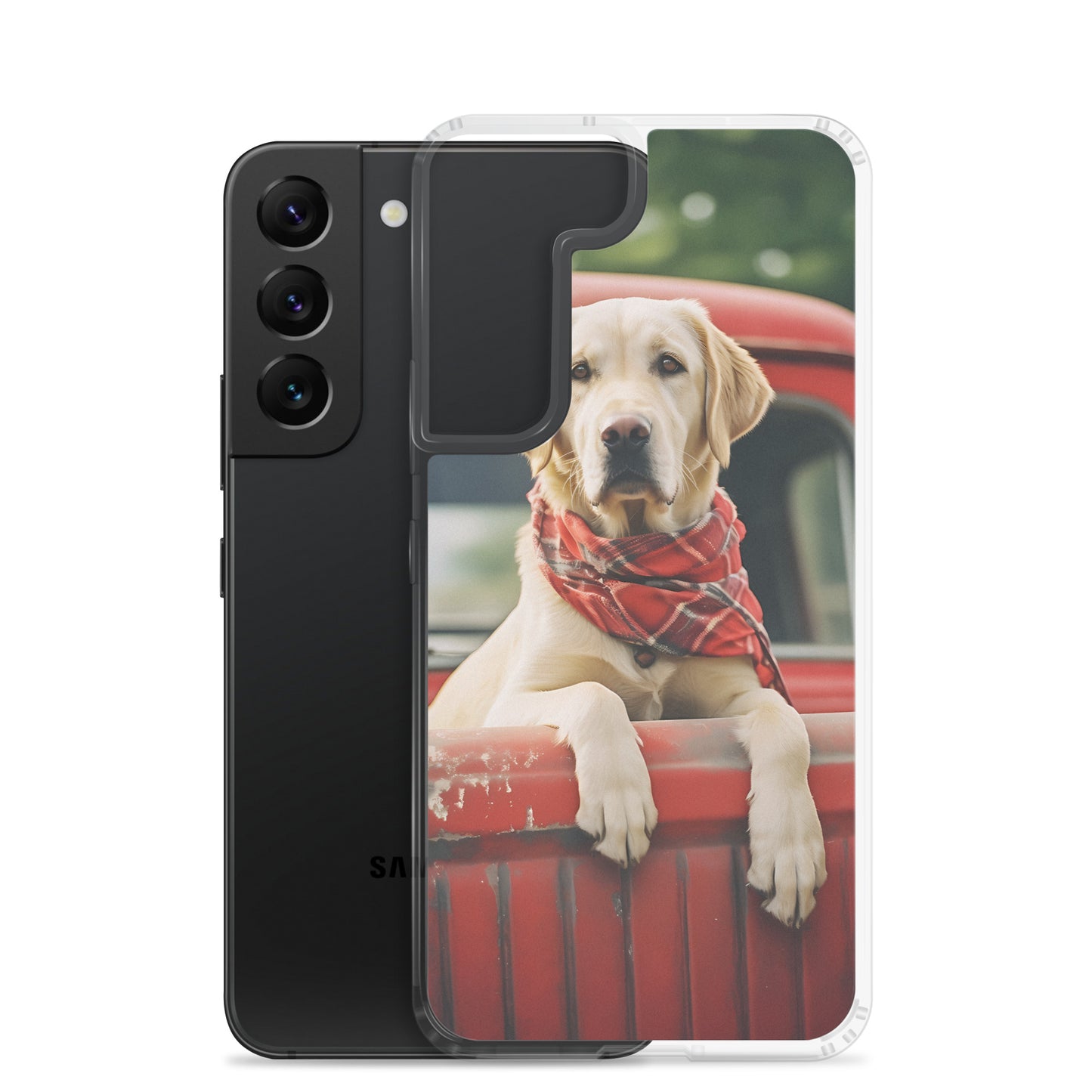 Samsung Case - Dog in a Truck