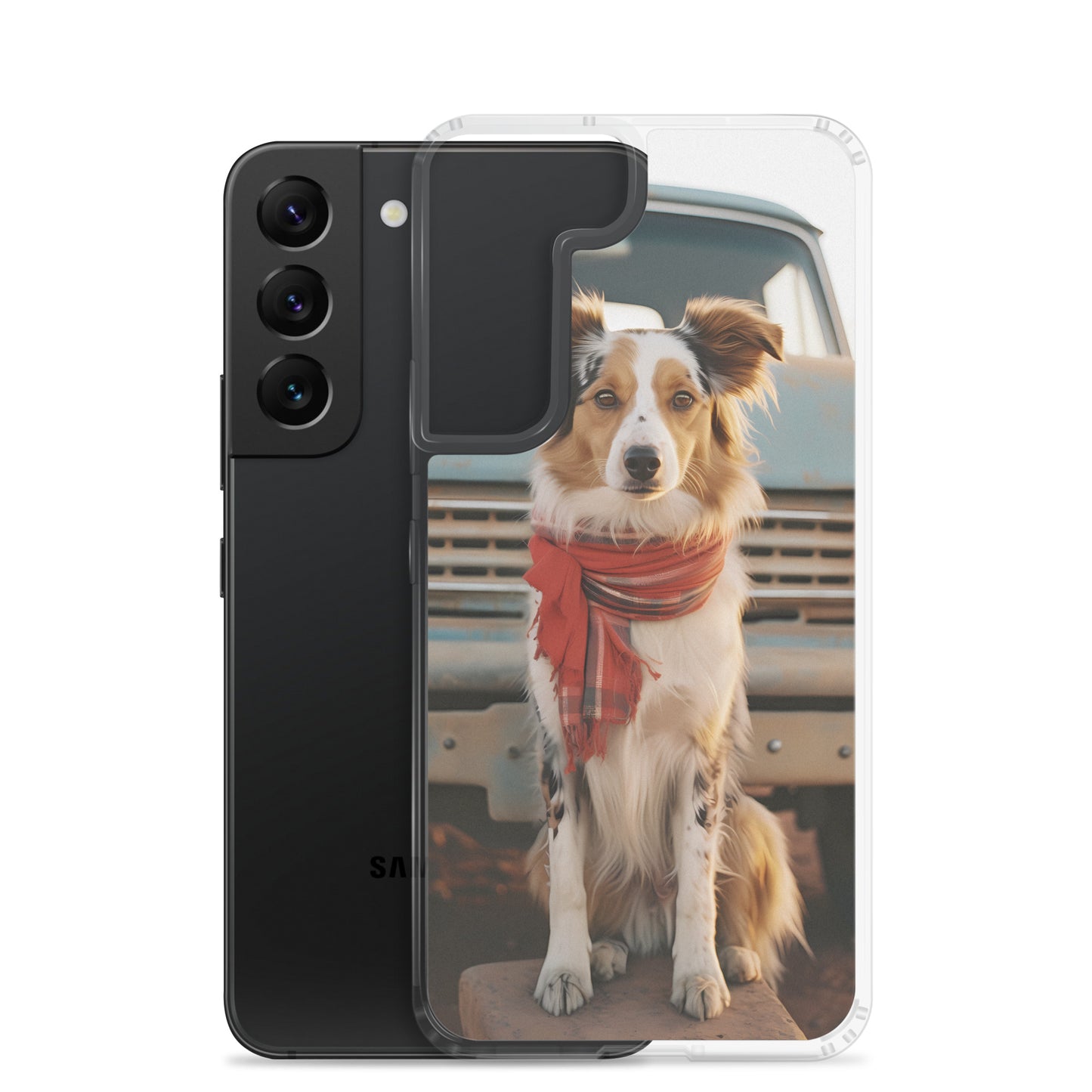 Samsung Case - Dog in a Truck