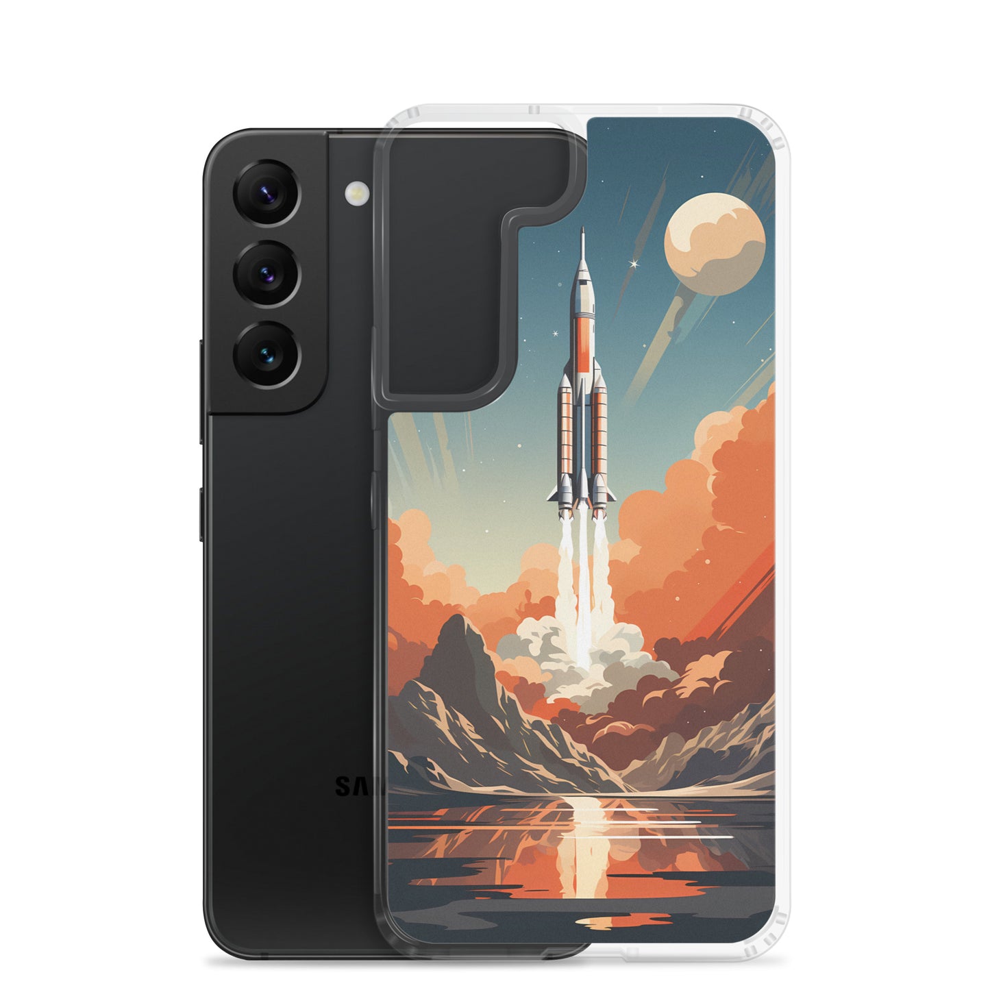 Samsung Case - Retro Rocket