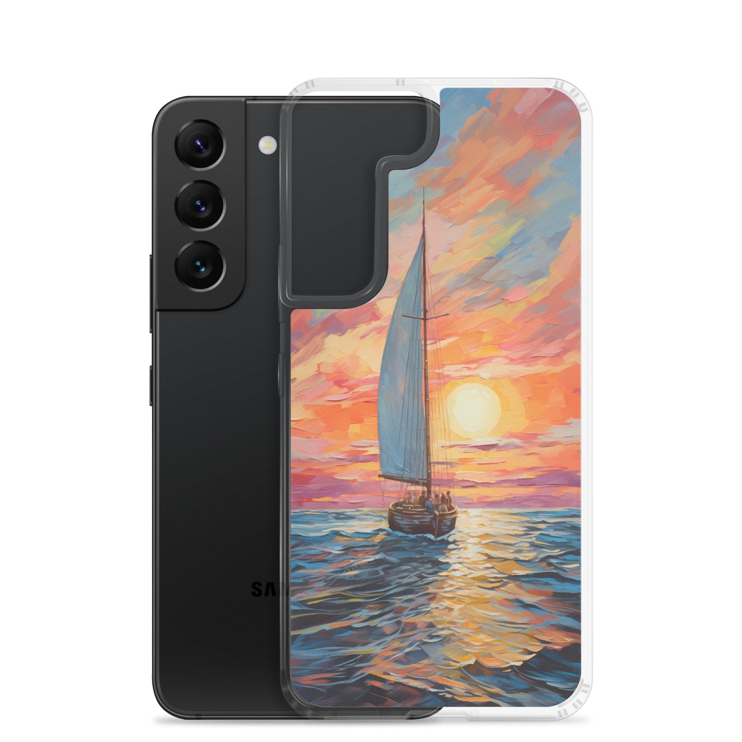 Samsung Case - Luminous Sailboat
