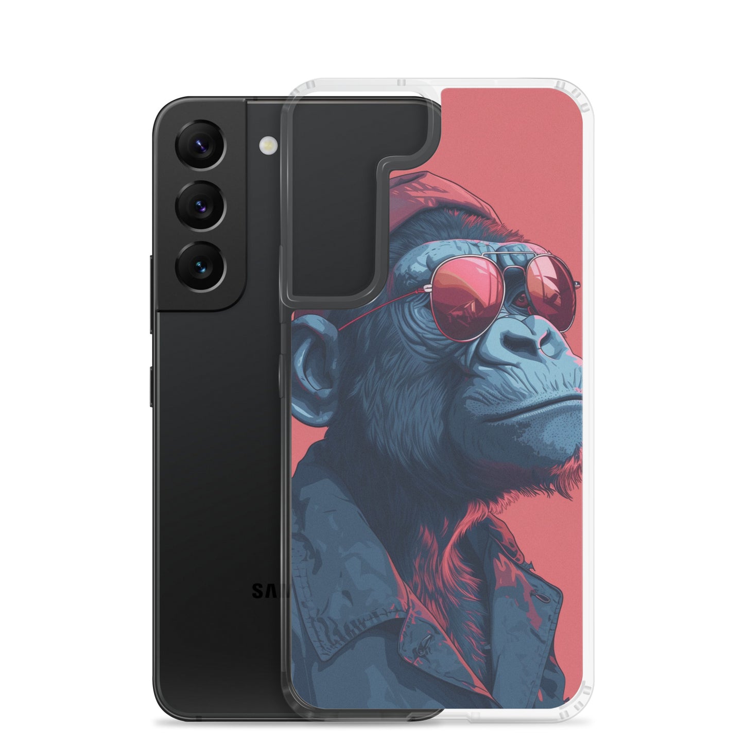 Samsung Case - Blue Gorilla