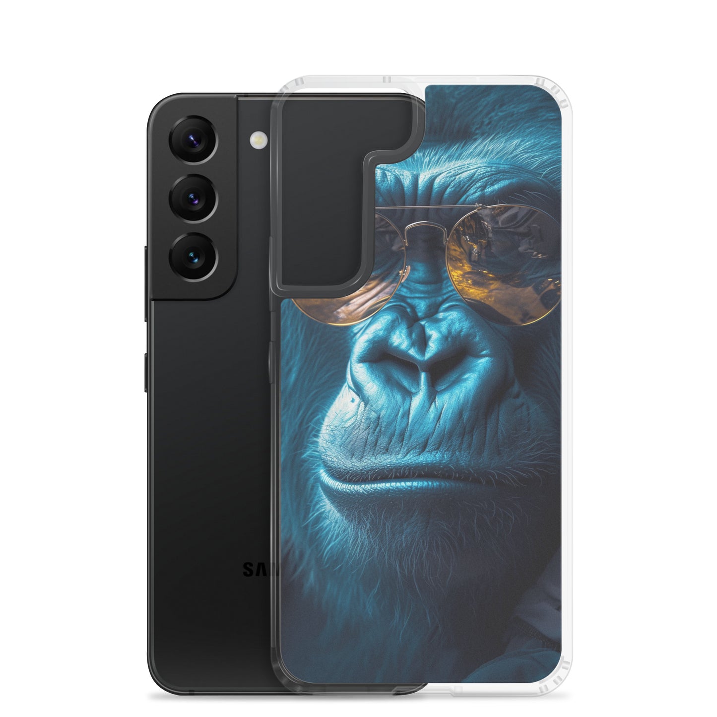 Samsung Case - Blue Gorilla
