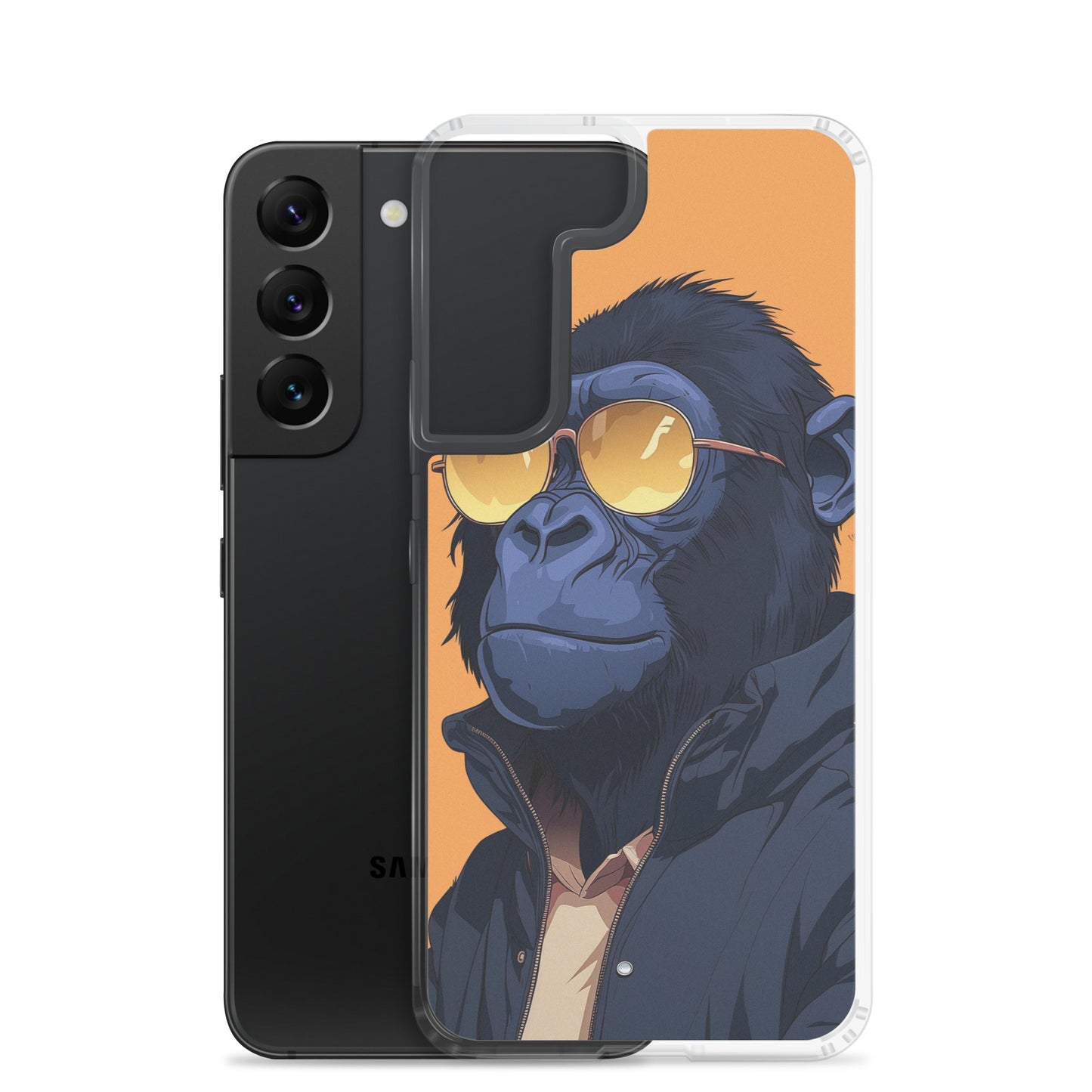 Samsung Case - Blue Gorilla