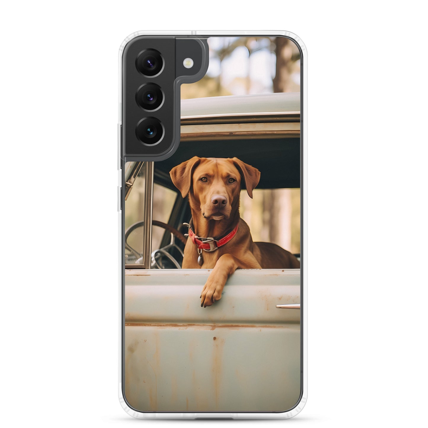 Samsung Case - Dog in a Truck