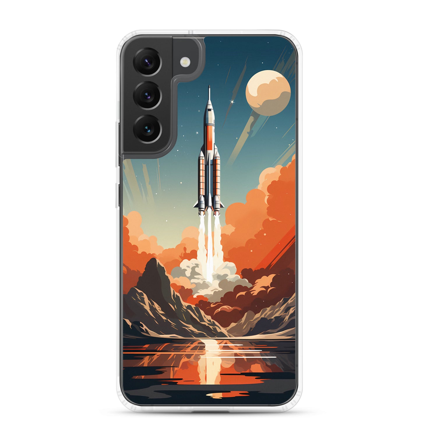 Samsung Case - Retro Rocket