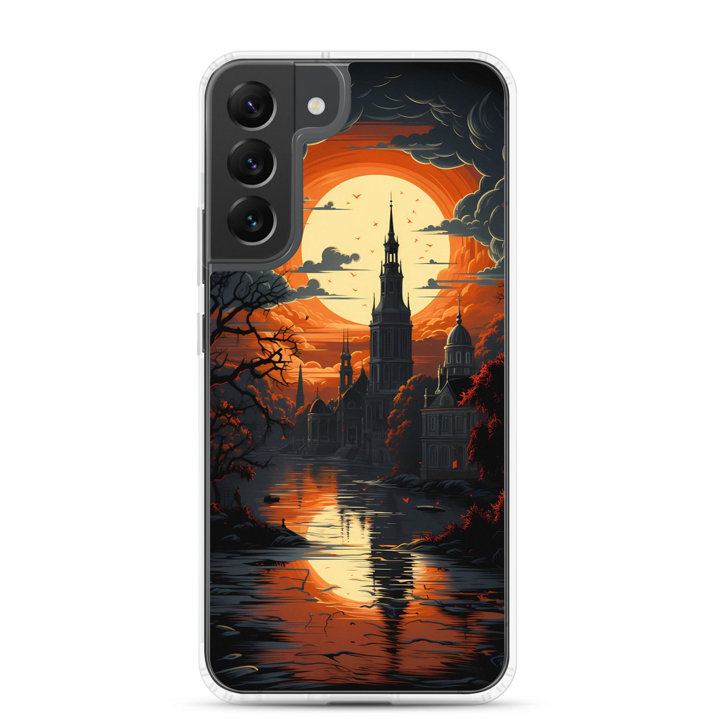Samsung Case - Dark Amsterdam in Amber