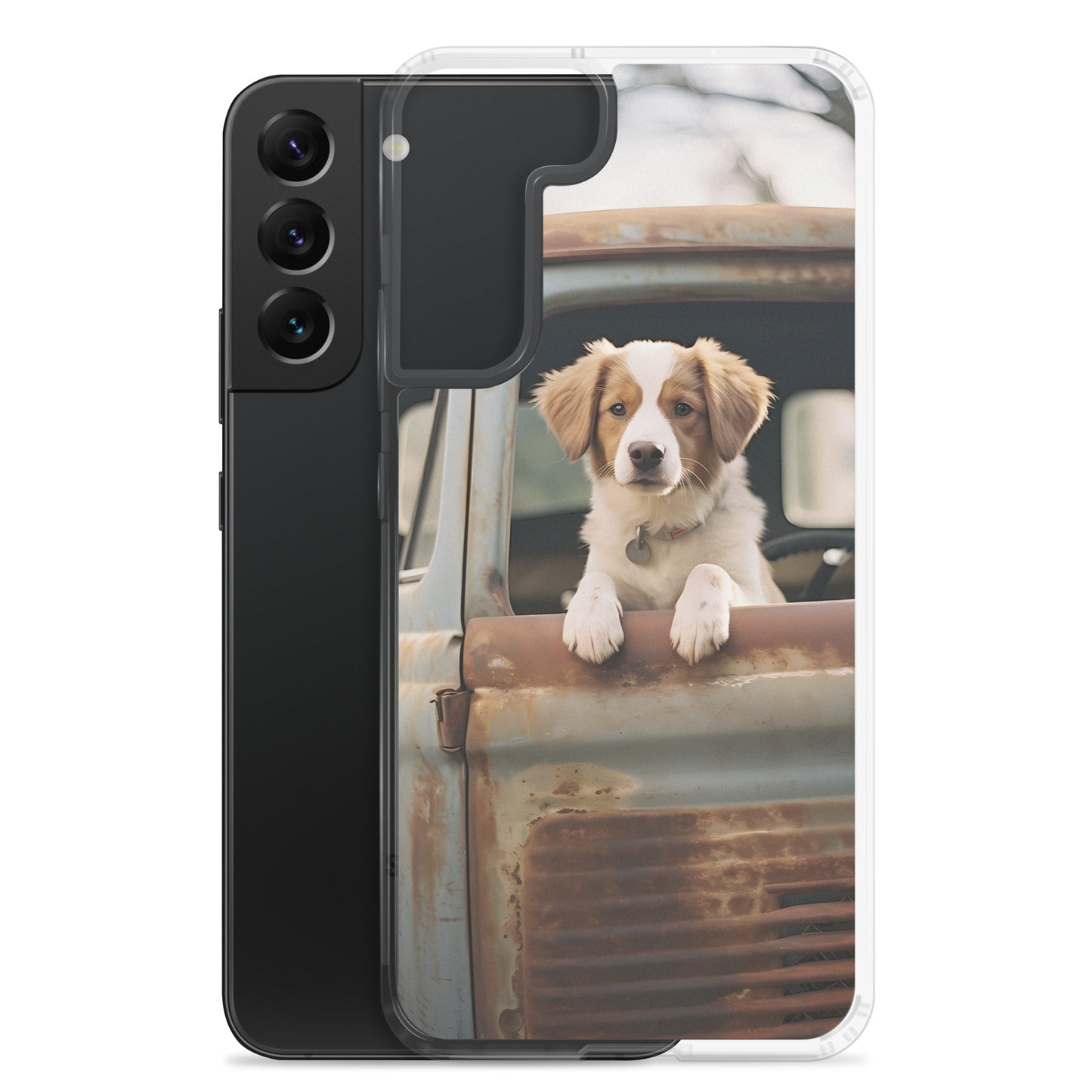 Samsung Case - Dog in a Truck