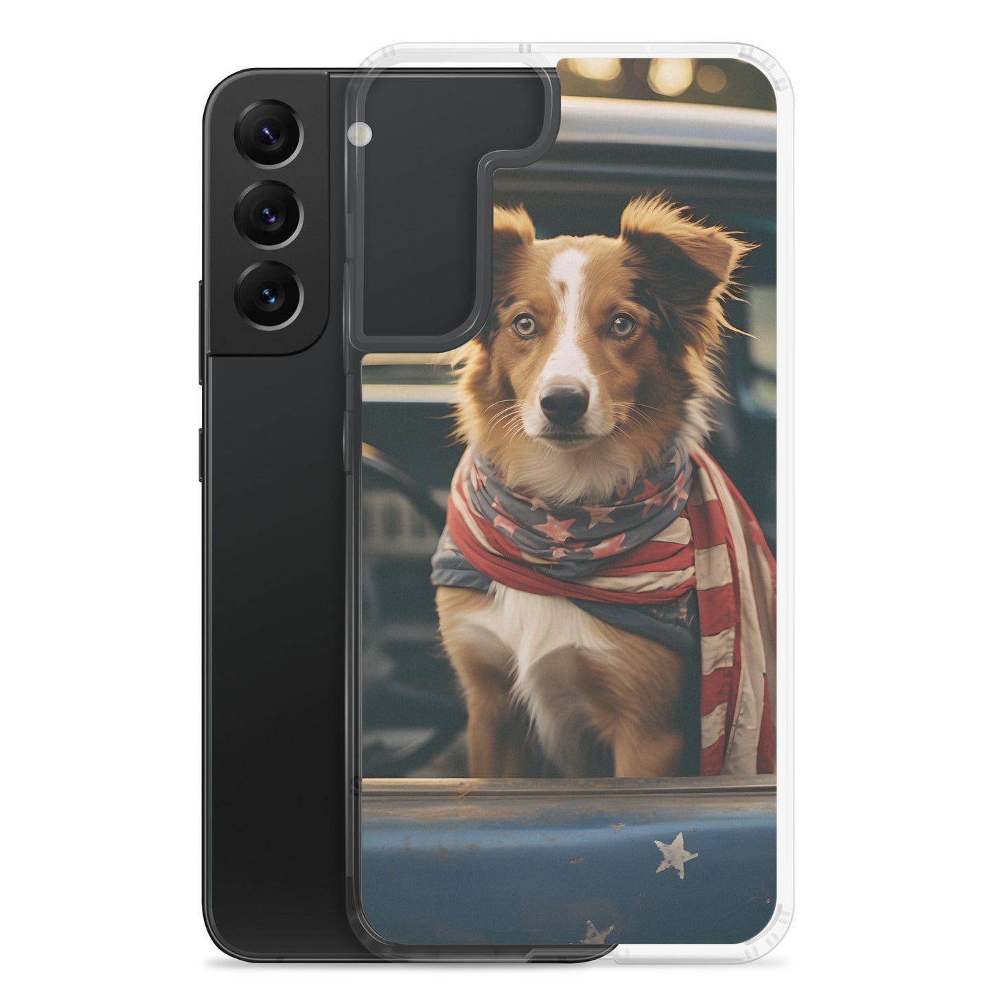 Samsung Case - Dog in a Truck