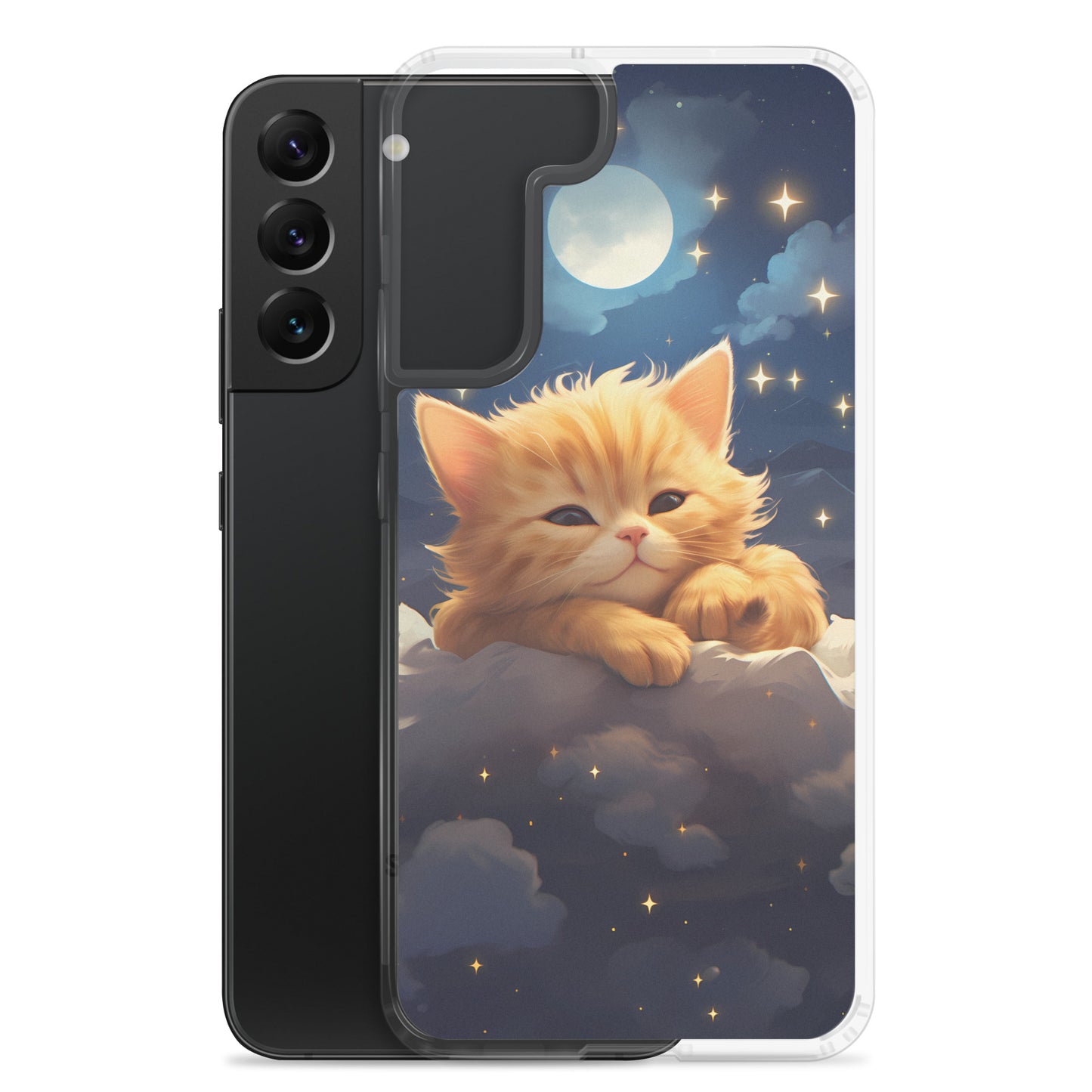 Samsung Case - Kitten on a Cloud