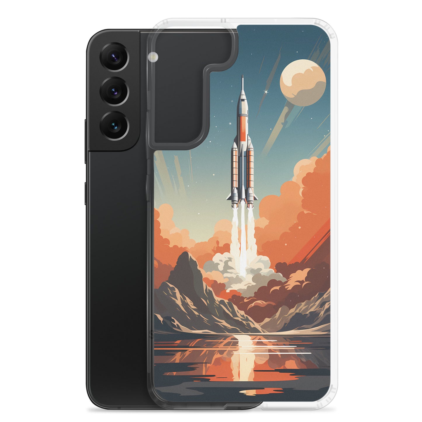 Samsung Case - Retro Rocket