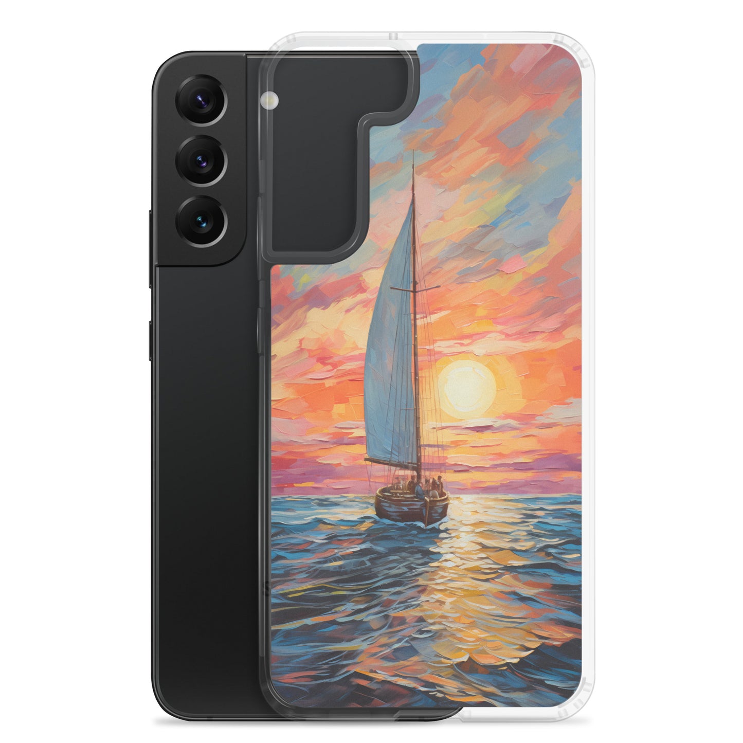 Samsung Case - Luminous Sailboat