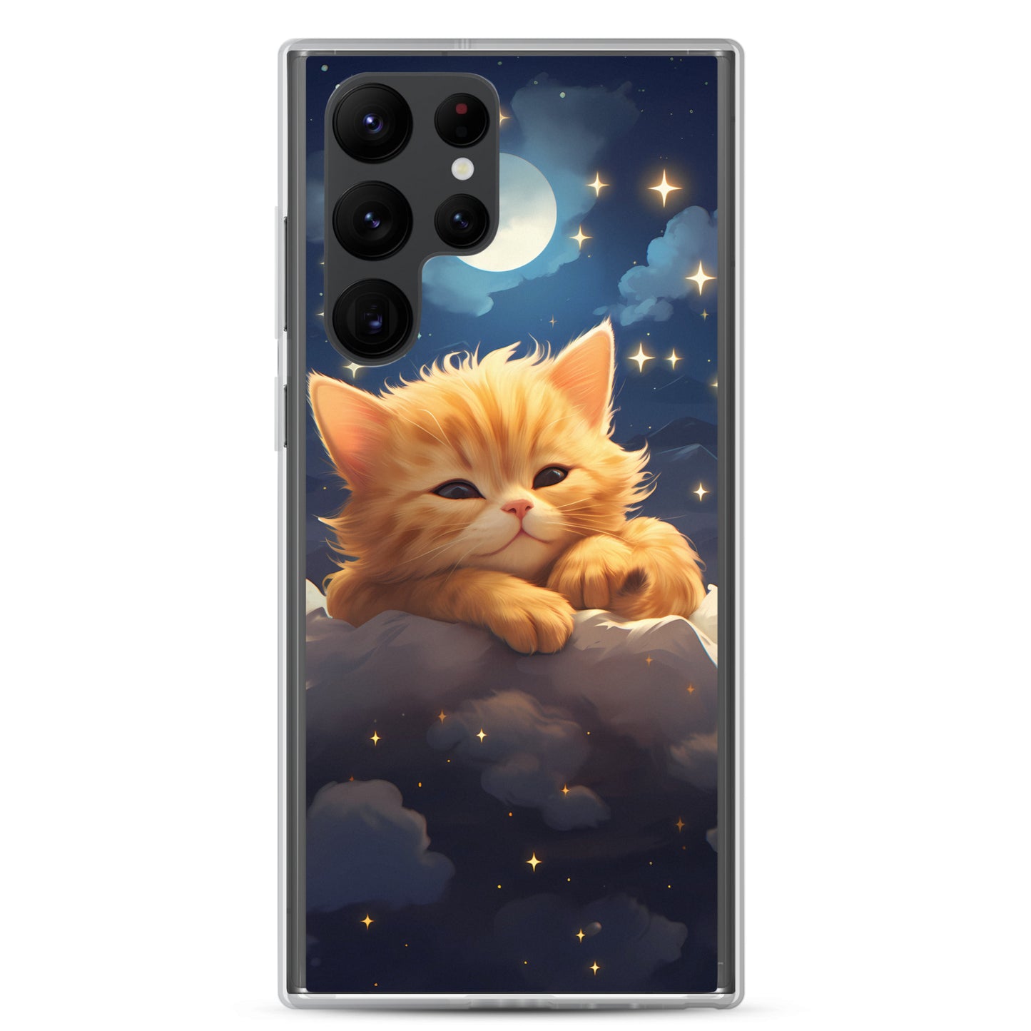 Samsung Case - Kitten on a Cloud