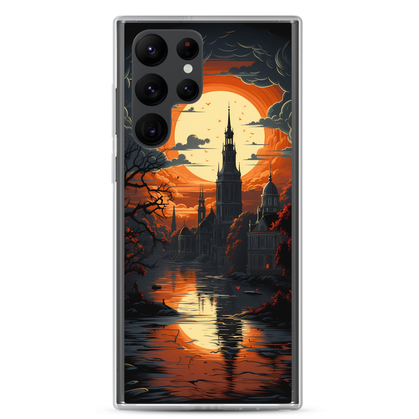 Samsung Case - Dark Amsterdam in Amber