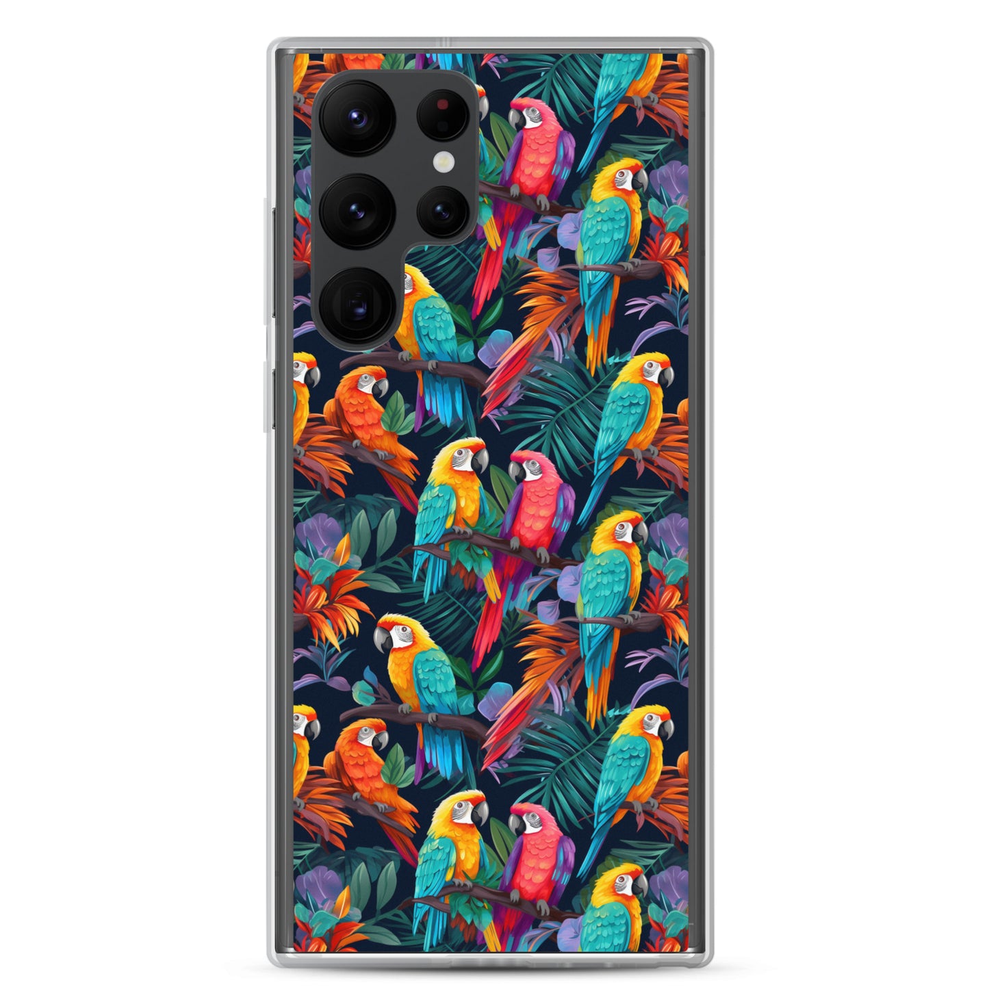 Samsung Case - Colorful Parrots