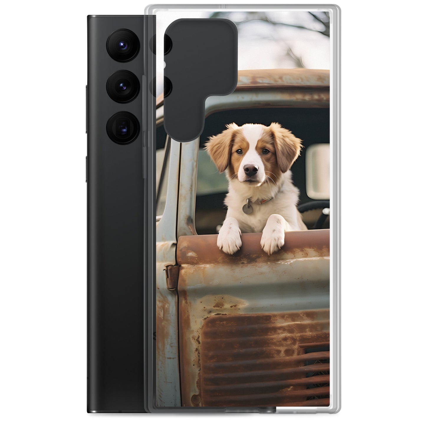 Samsung Case - Dog in a Truck