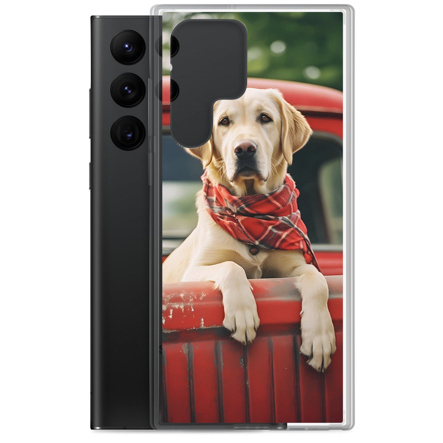 Samsung Case - Dog in a Truck