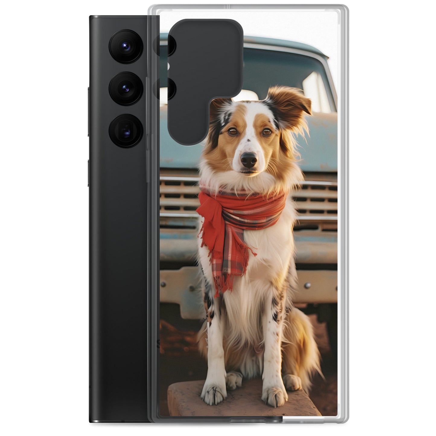 Samsung Case - Dog in a Truck