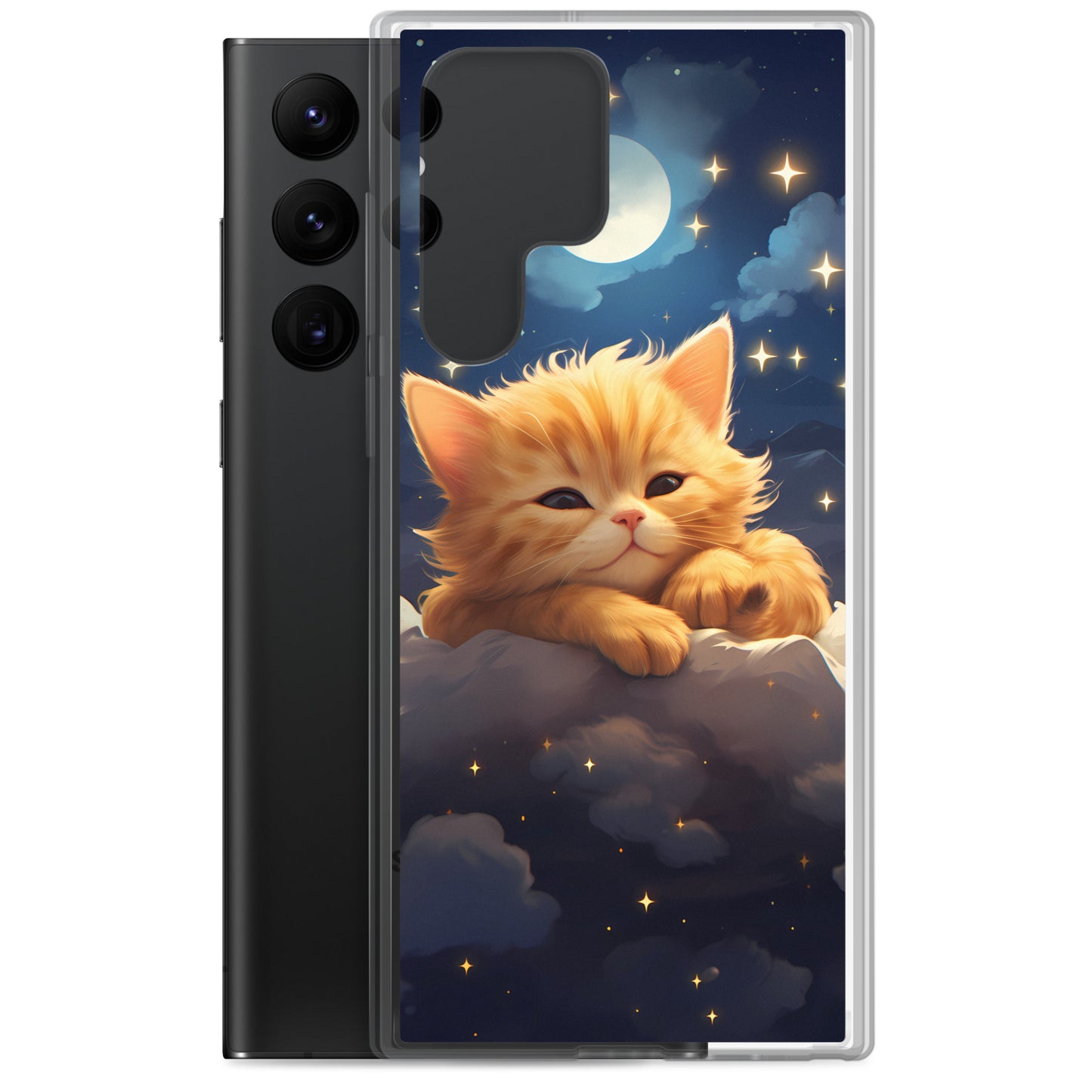 Samsung Case - Kitten on a Cloud