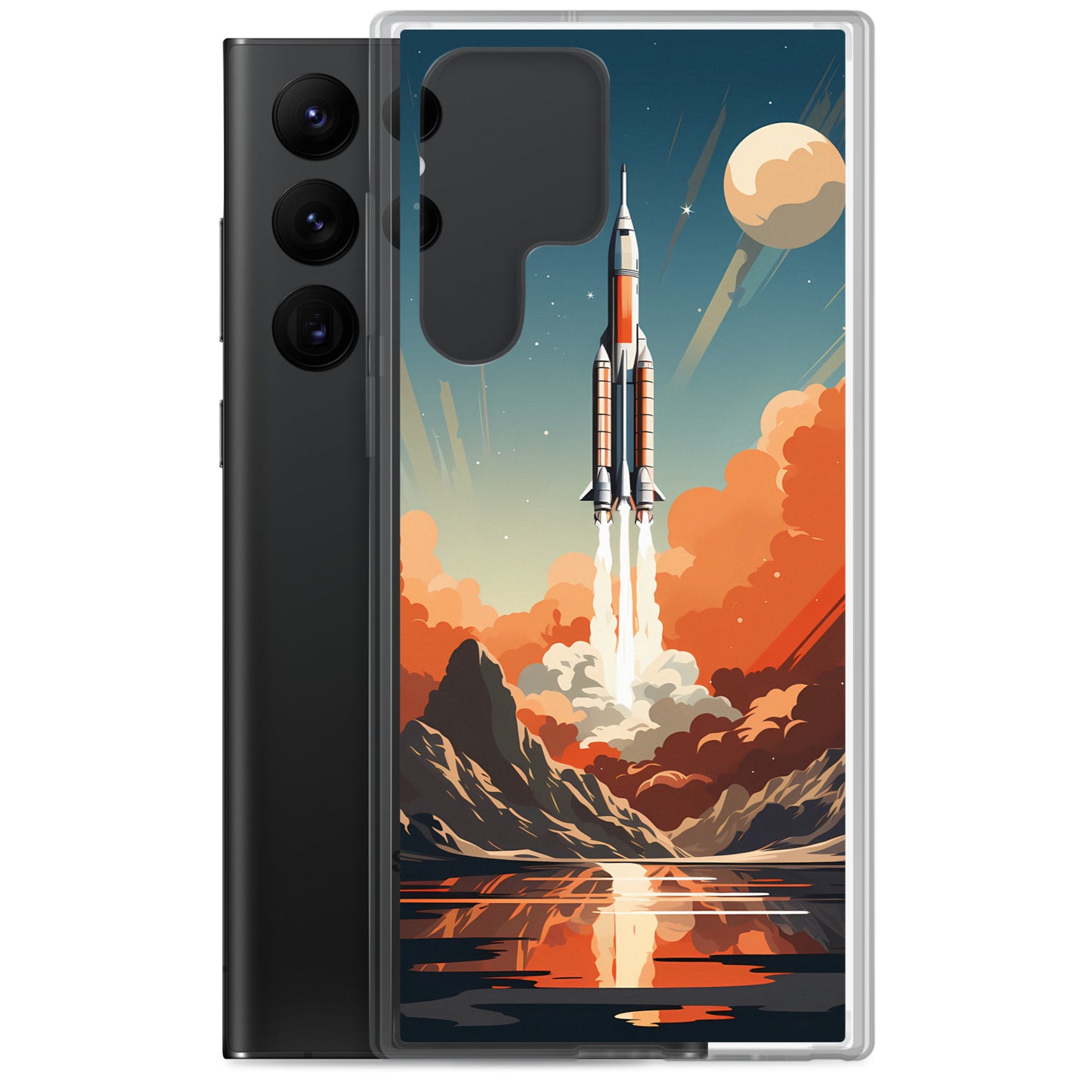 Samsung Case - Retro Rocket