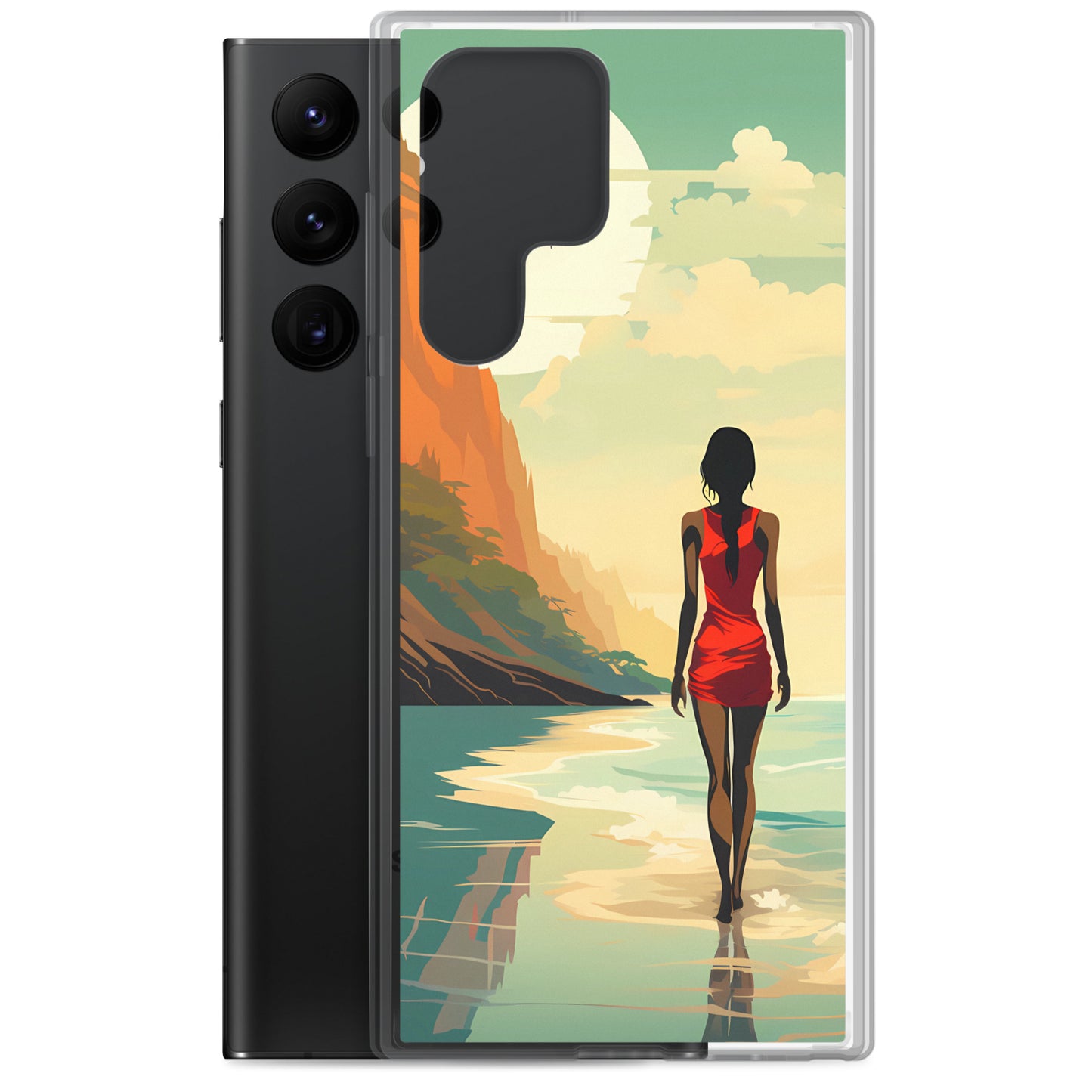 Samsung Case - Minimalist Beach Beauty