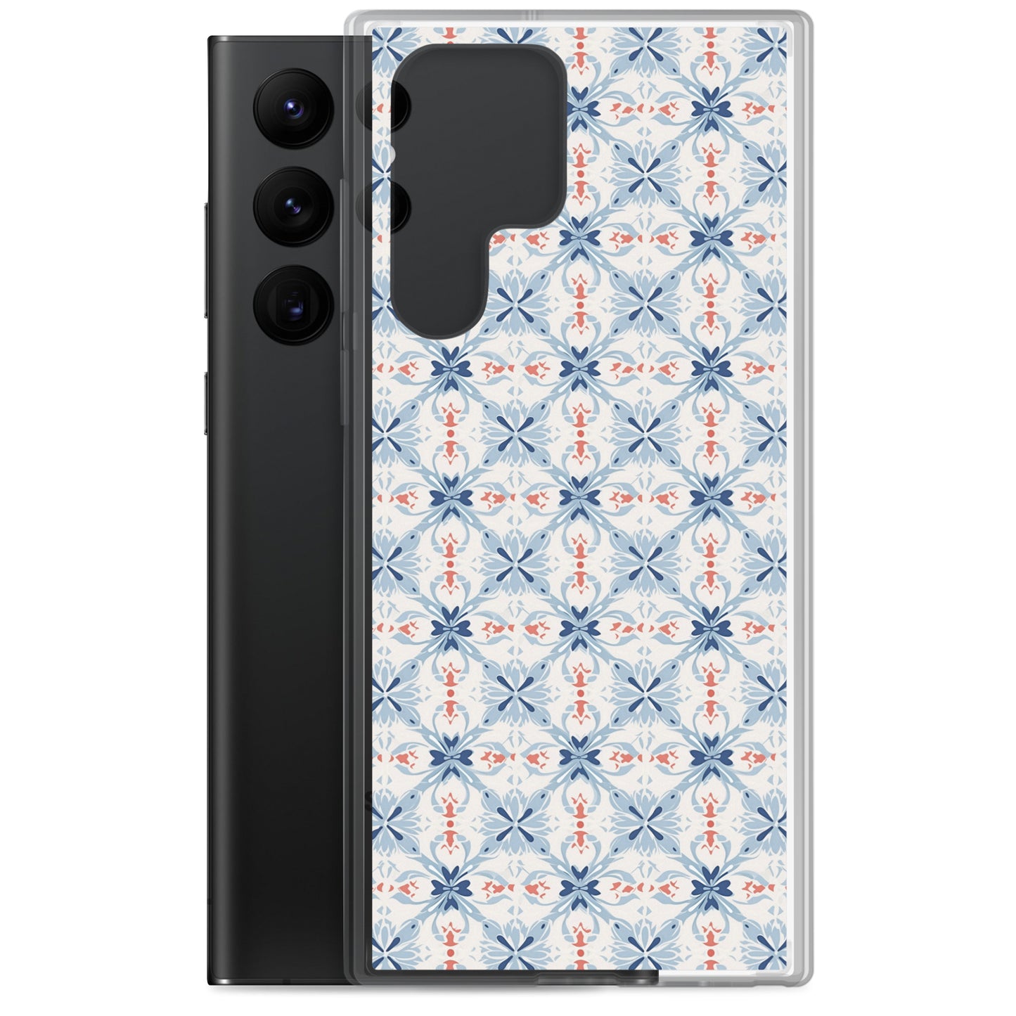 Samsung Case - Floral Ceramic Pattern