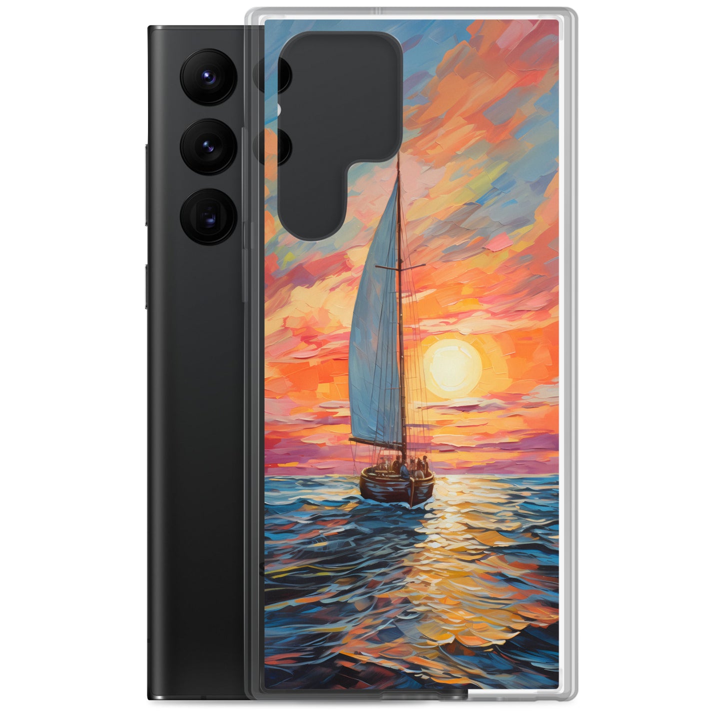 Samsung Case - Luminous Sailboat