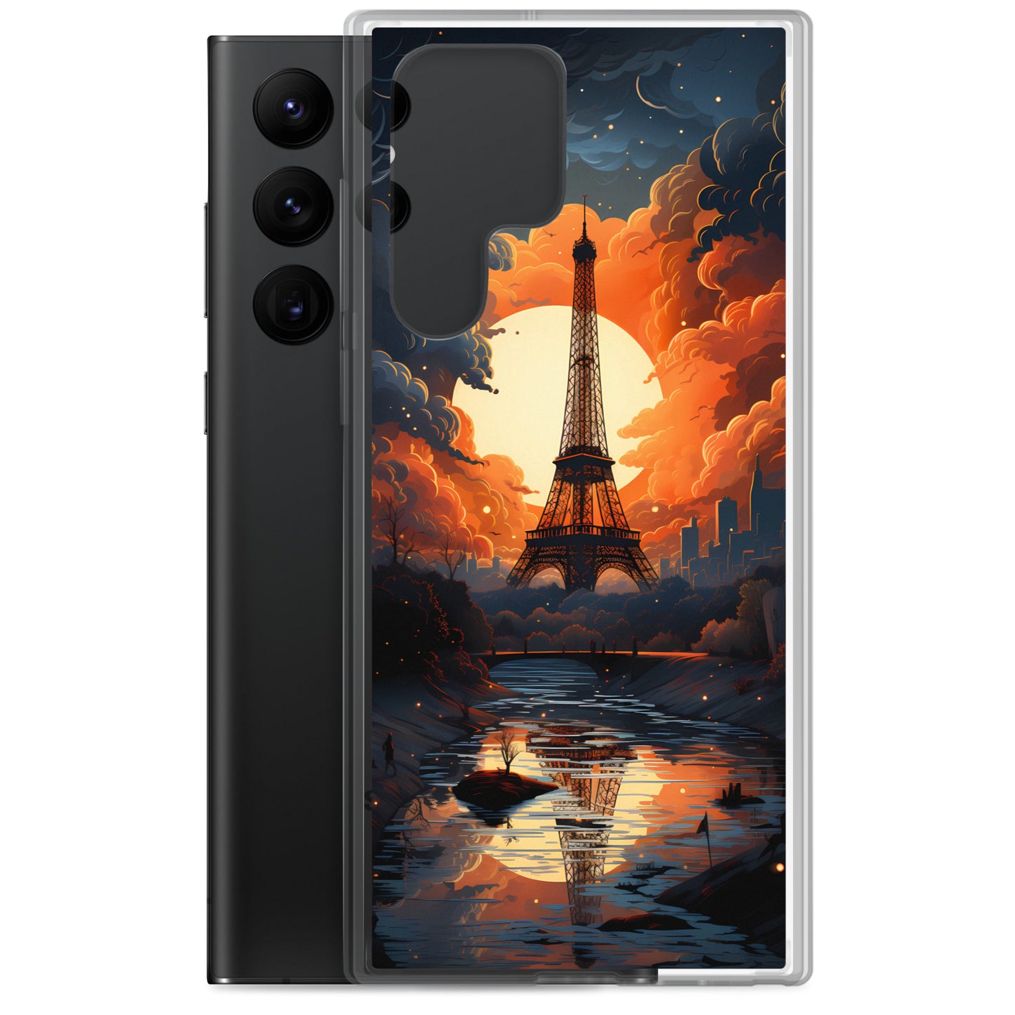 Samsung Case - Eiffel Tower at Dusk