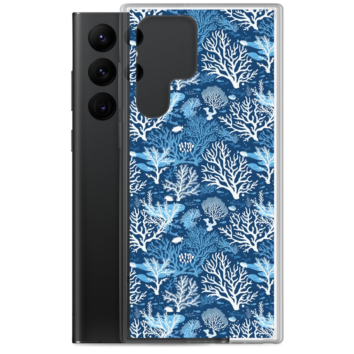 Samsung Case - Blue Coral